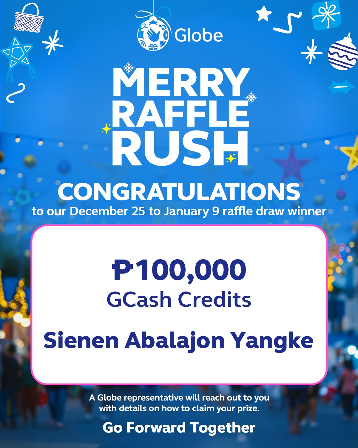 Globe Telecom - It’s another round of holiday wins with... | Facebook