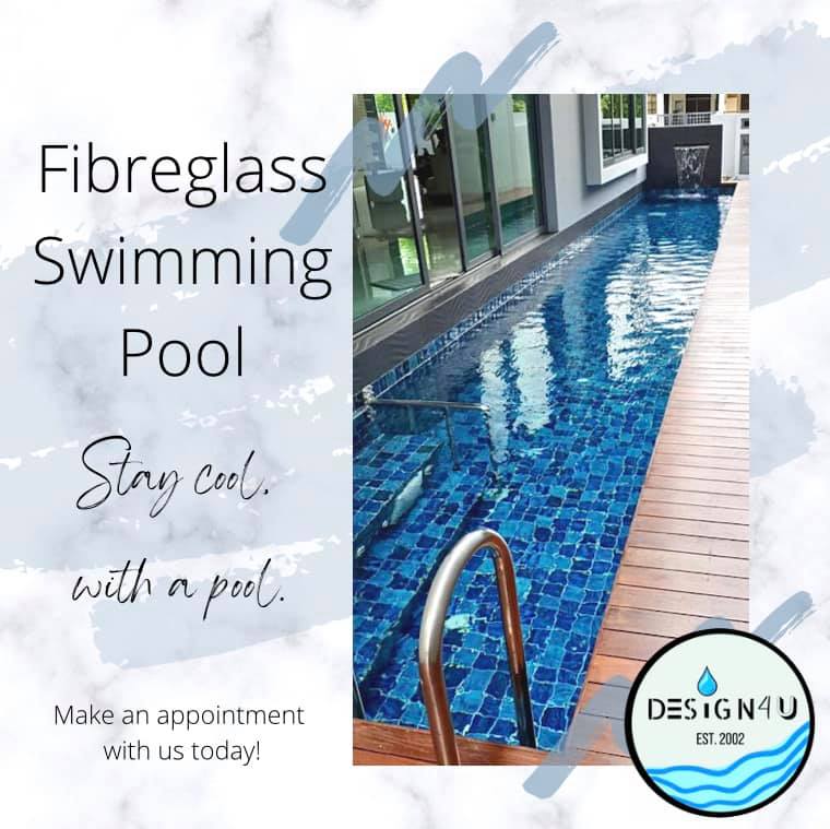 Design4U - 🏊🏻 Fibreglass swimming pool built by us 🏊🏻‍♀️...