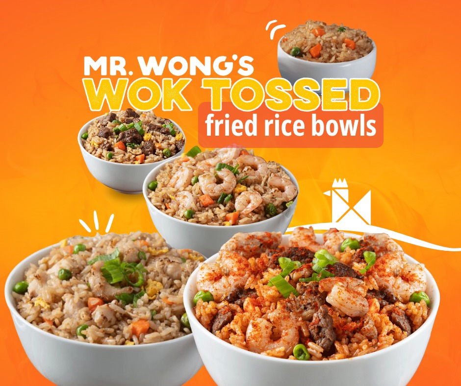 At Mr. Wong’s, freshly fried rice... - Mr. Wong's Chicken | Facebook
