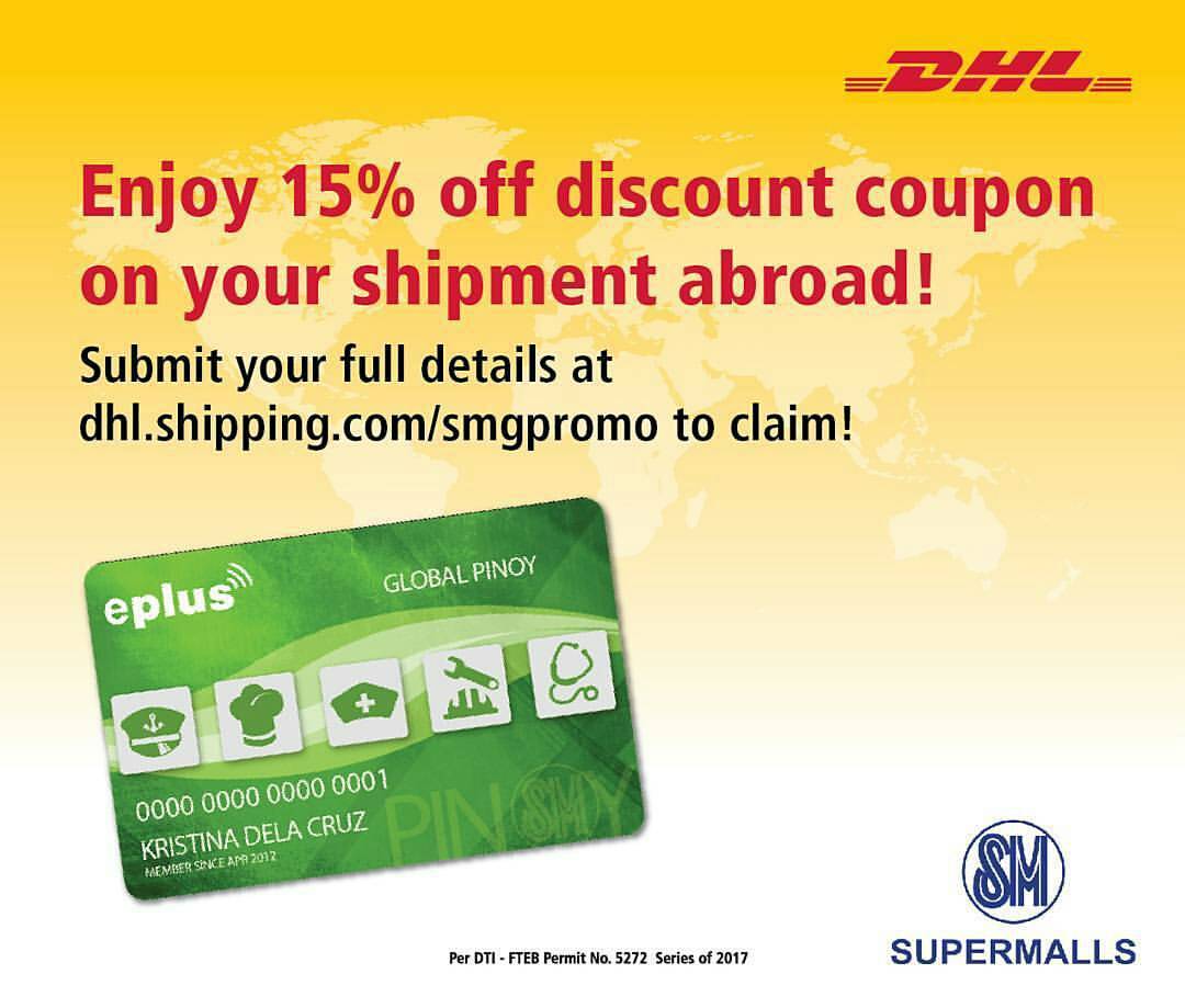 SM - Double up your international shipping savings with your SM Global ...