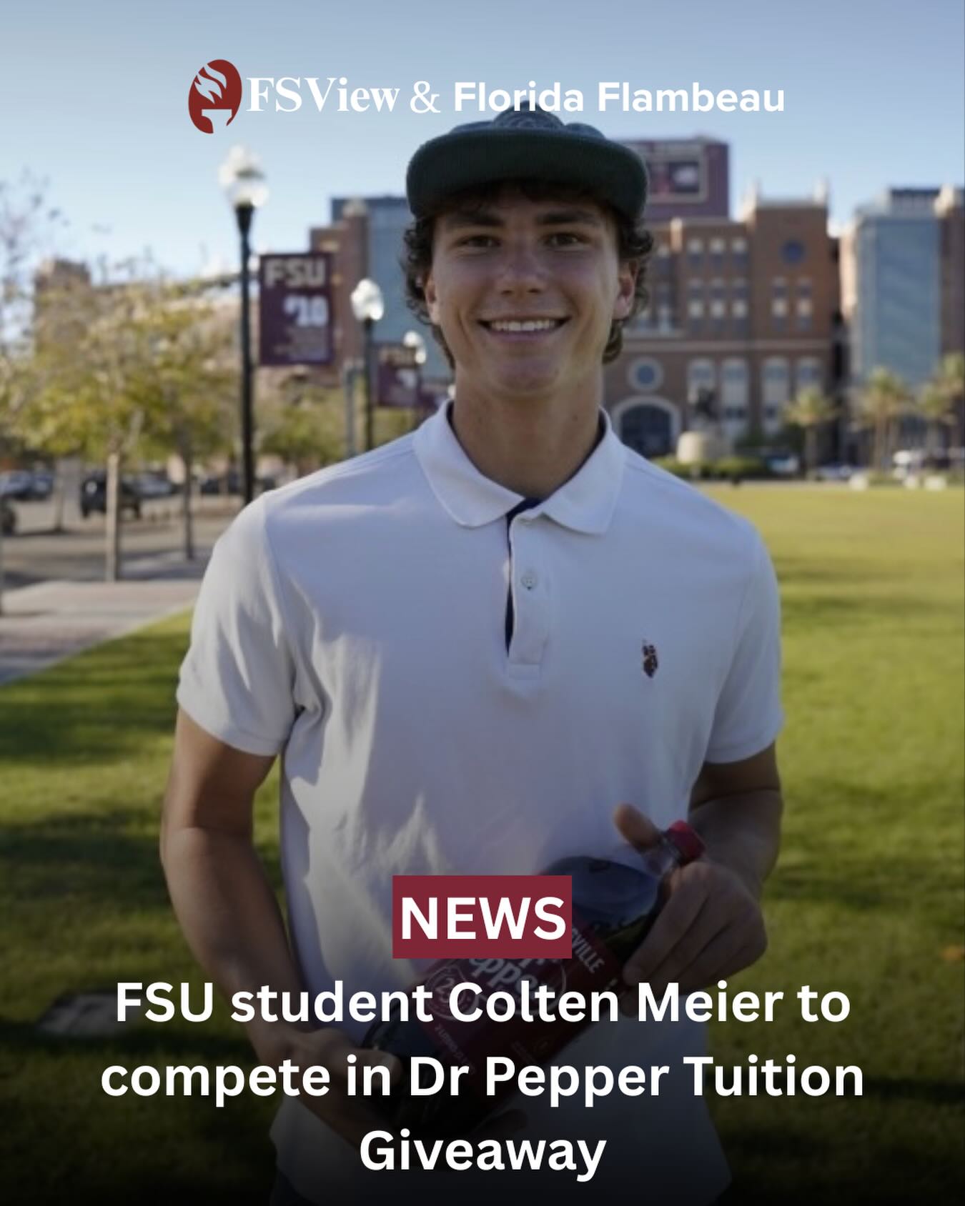 Colten Meier, a junior at... - FSView & Florida Flambeau | Facebook