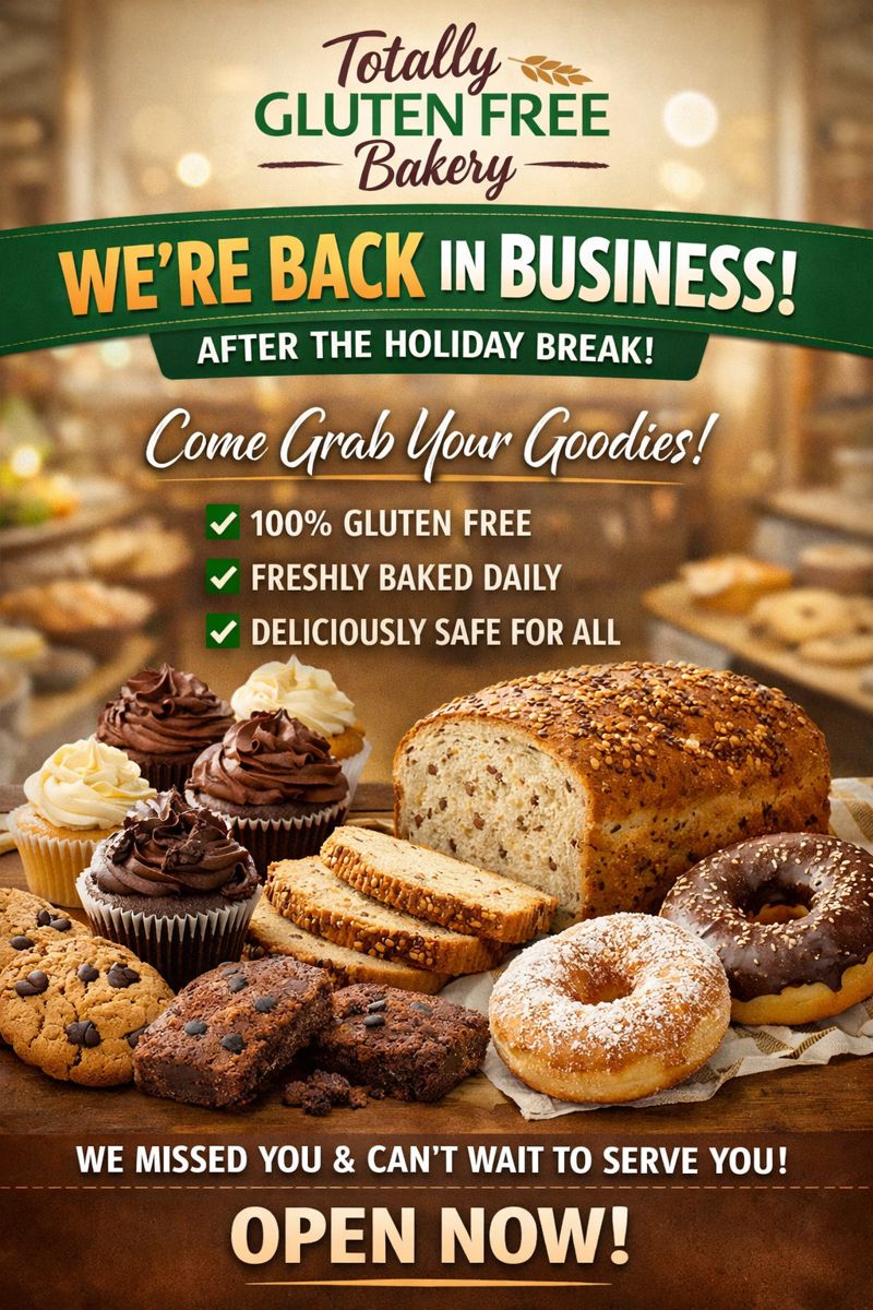 Totally Gluten Free Bakery | Christchurch