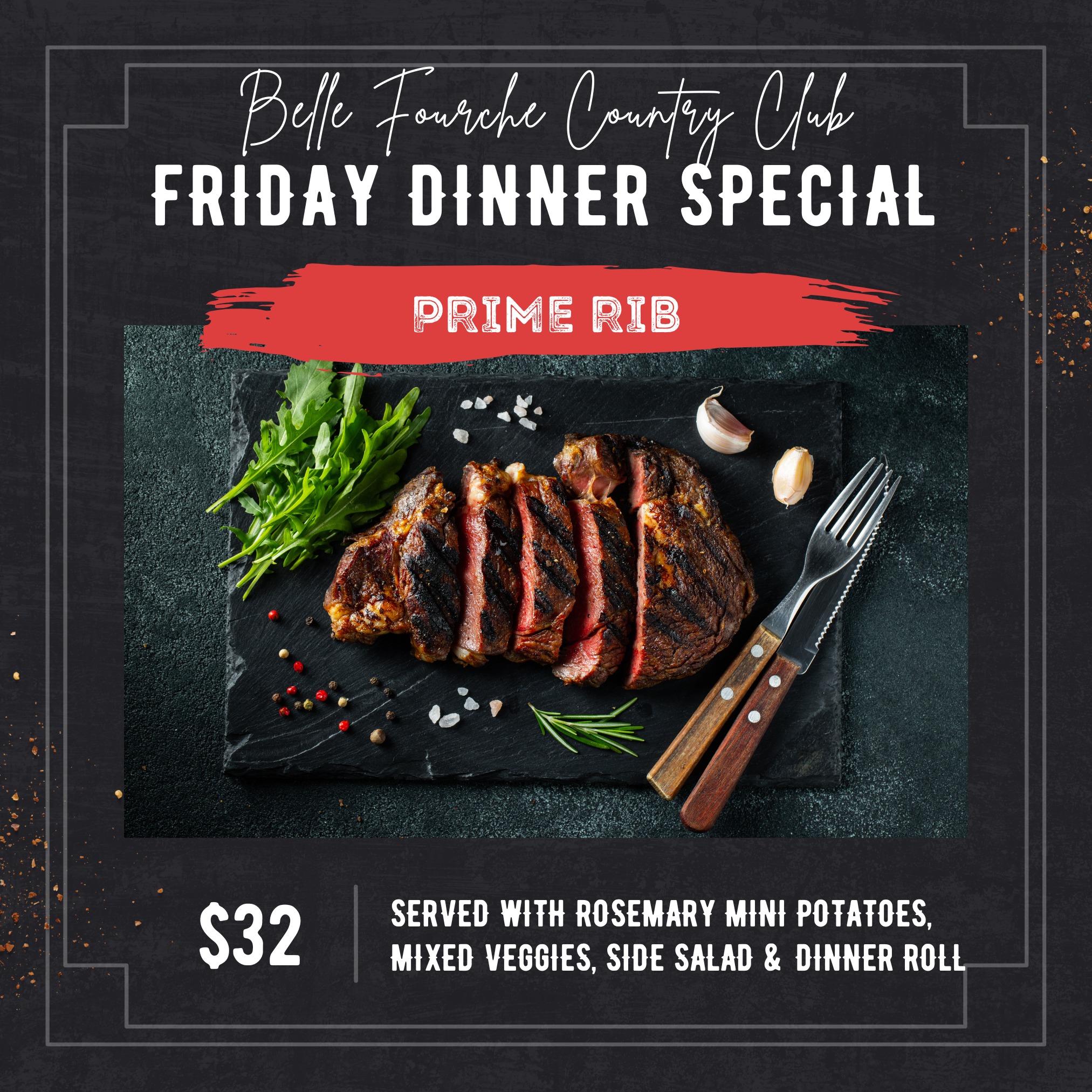 Belle - Join us this Friday for the last Friday Night Dinner special of ...