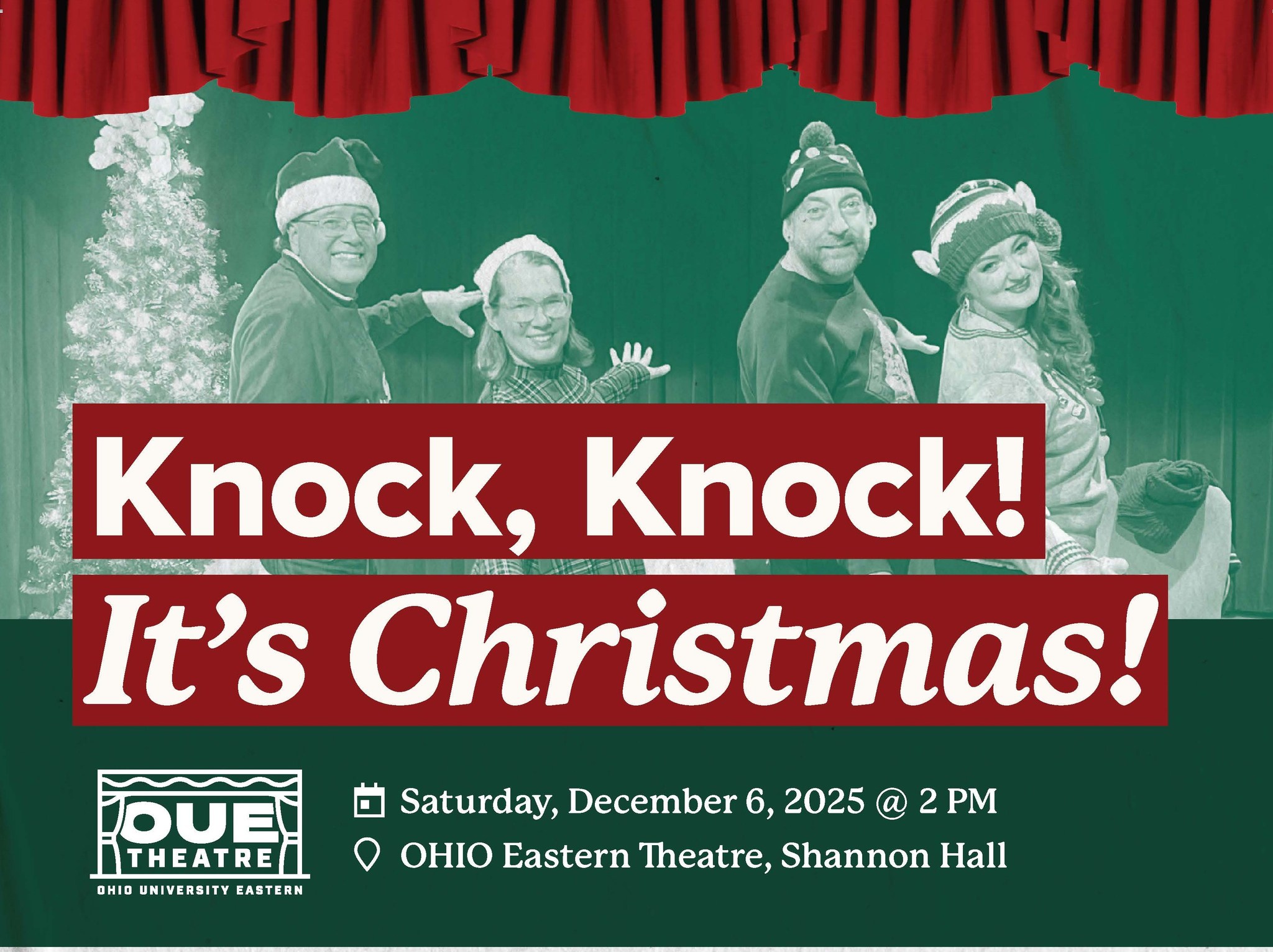 Knock, knock... 🎅 Who’s there? 🎶... - Ohio University Eastern | Facebook