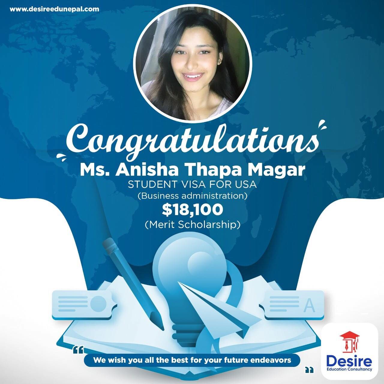 Congratulations #study - Desire Educational Consultancy | Facebook