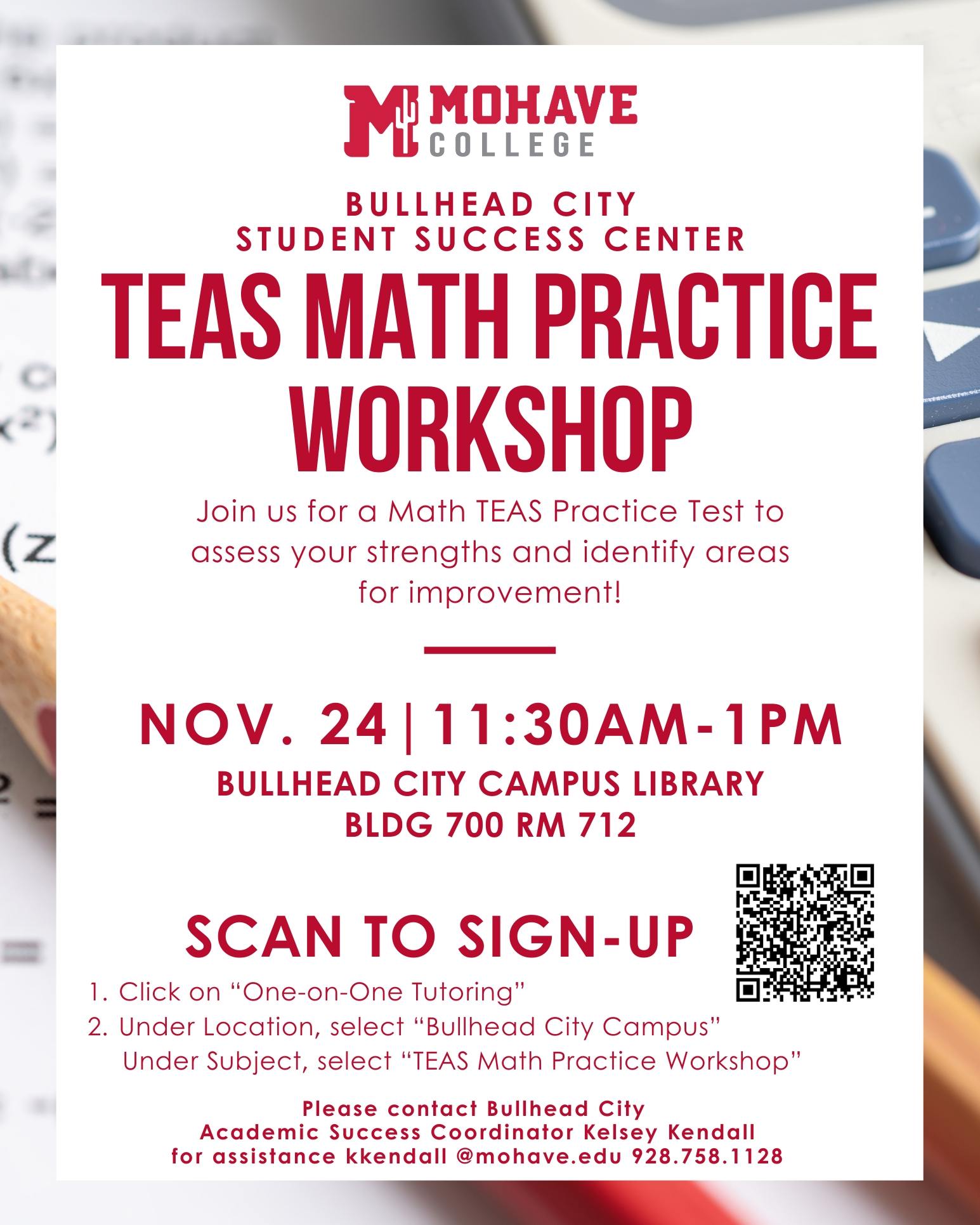 Mohave College - Join the Bullhead Campus Student Success... | Facebook
