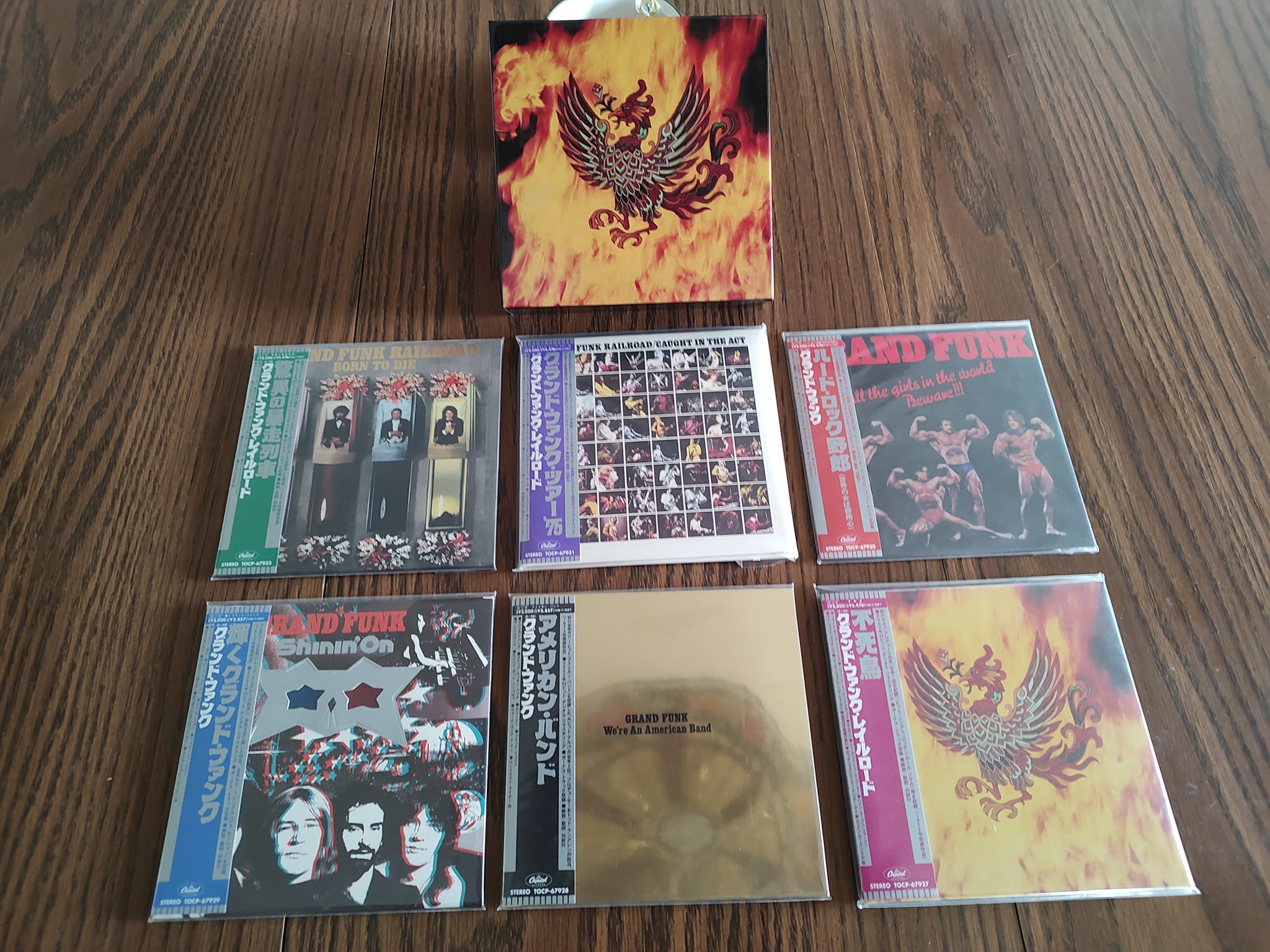 Grand Funk Railroad Trunk of Funk box set