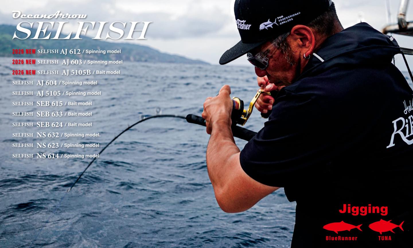Ripplefisher Ocean arrow Agile Lightjigging & Tairubber