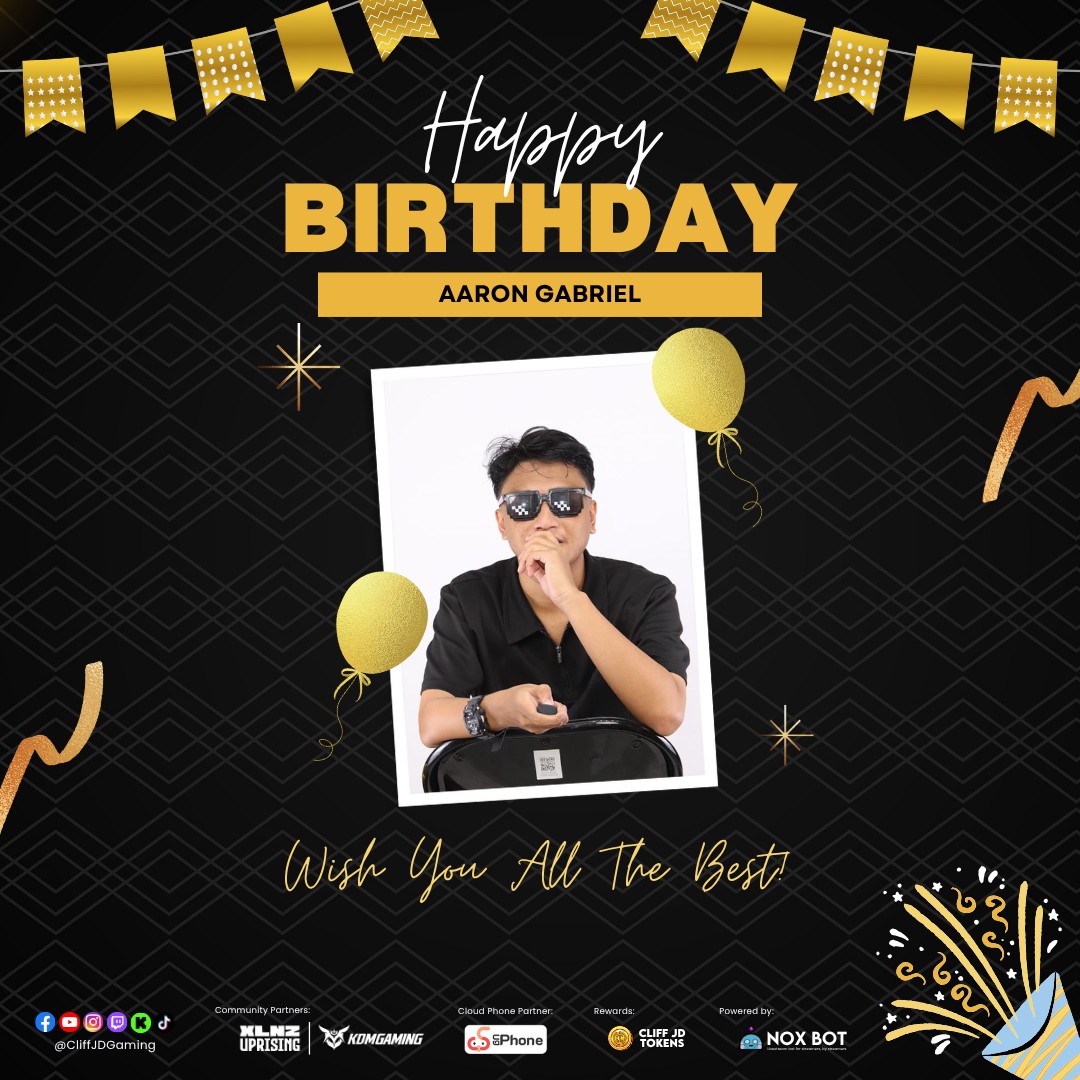 Cliff JD Gaming - Happy Birthday, Aaron Gabriel 😍🎉 It’s... | Facebook