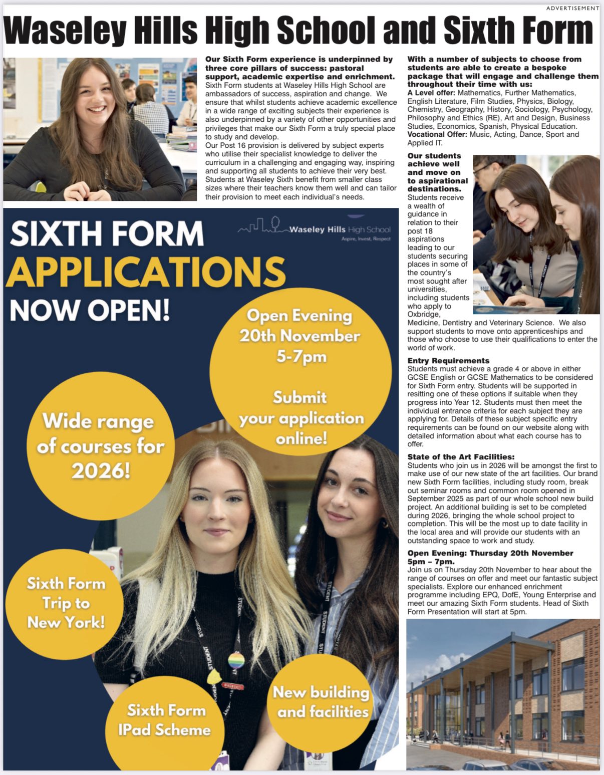 Waseley Hills High School