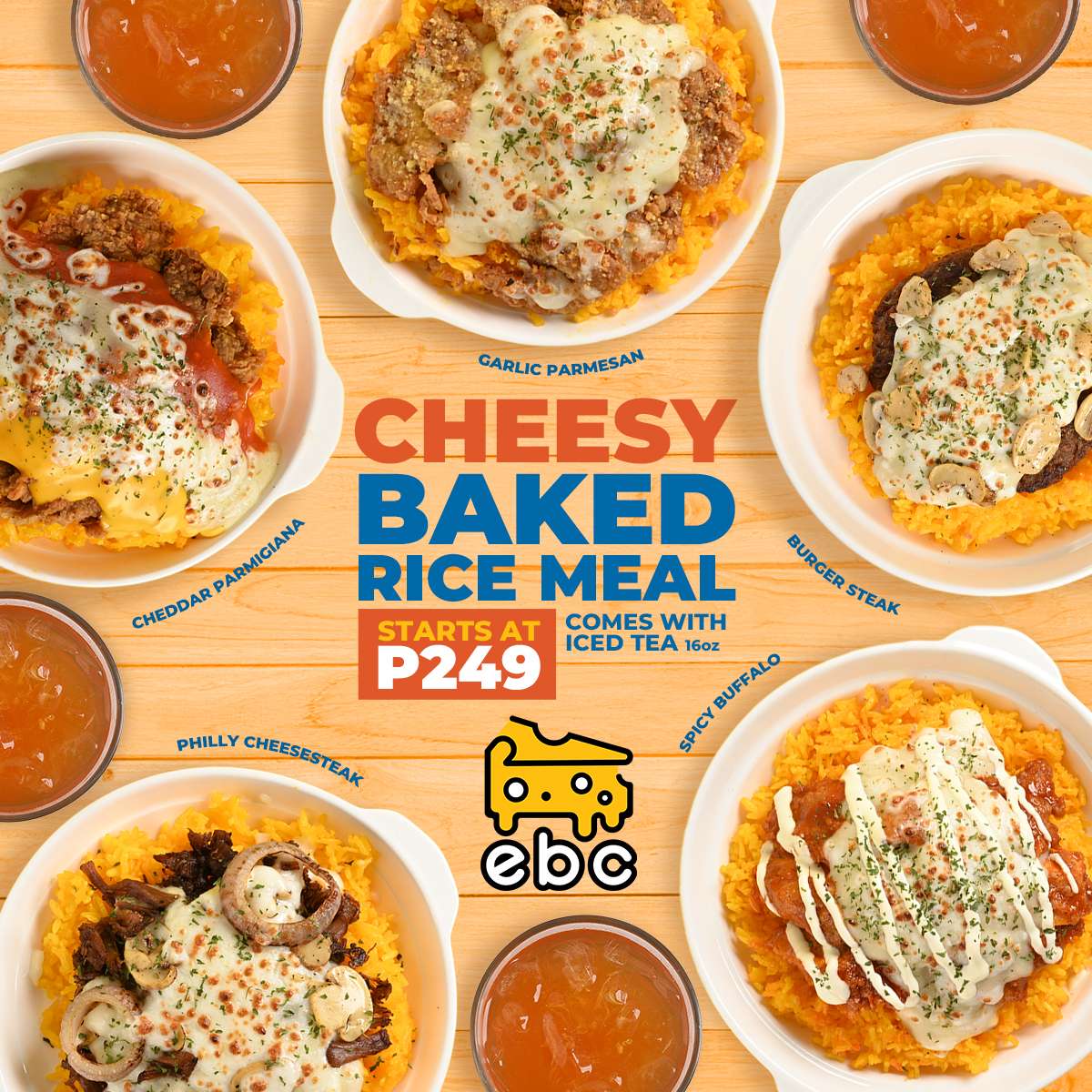 The Cheesy baked rice you dasurv! 💛 🧀... - EBC - SM Baguio | Facebook