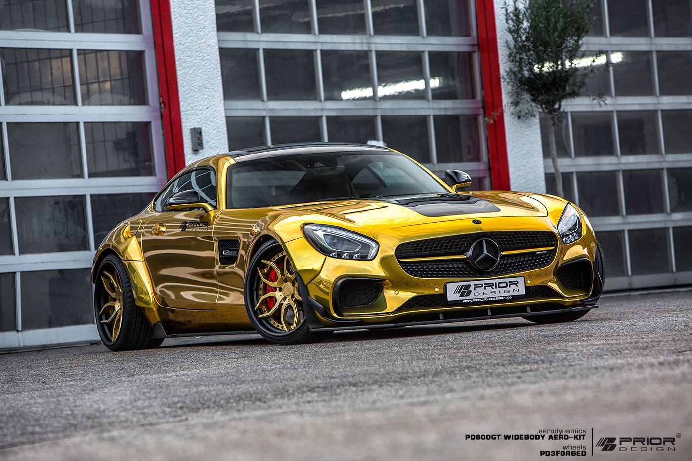 Mercedes-AMG GT S 😍 Prior-Design GmbH PD700GTR #Widebody Aero-Kit