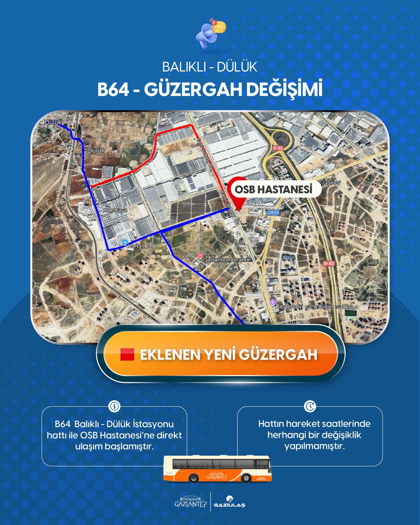 📢 Yolcularımızın Dikkatine! 🚌 GA3... - Gaziantep Ulaşım A.Ş. | Facebook
