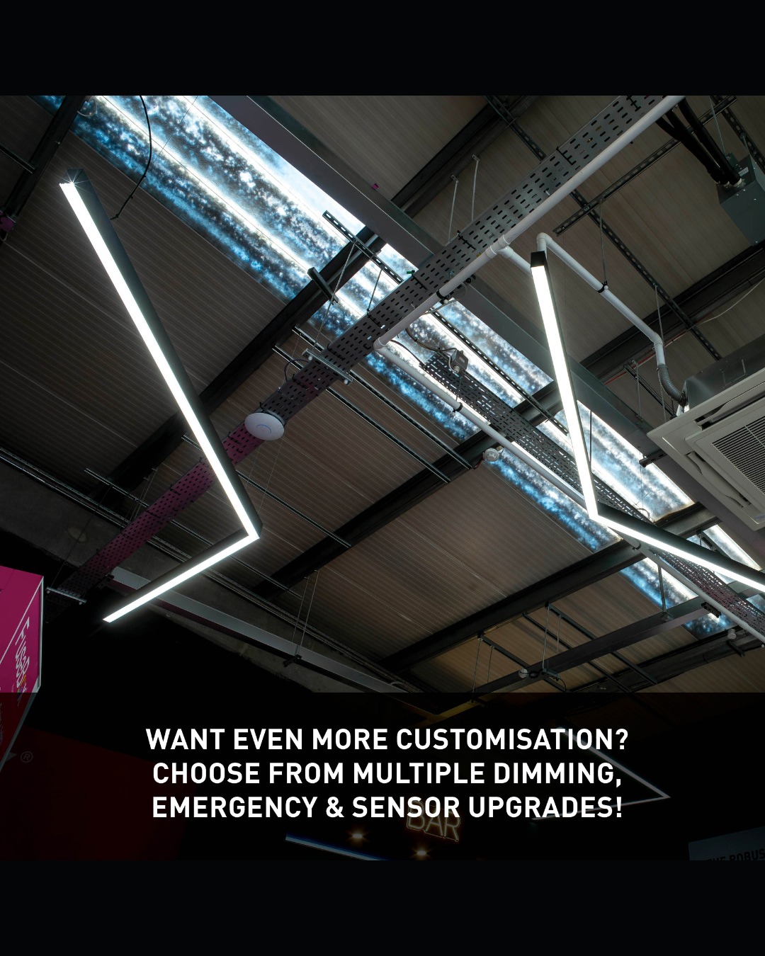 ROBUS - Linear lighting has a new look. 👀 Made of continuous linkable ...