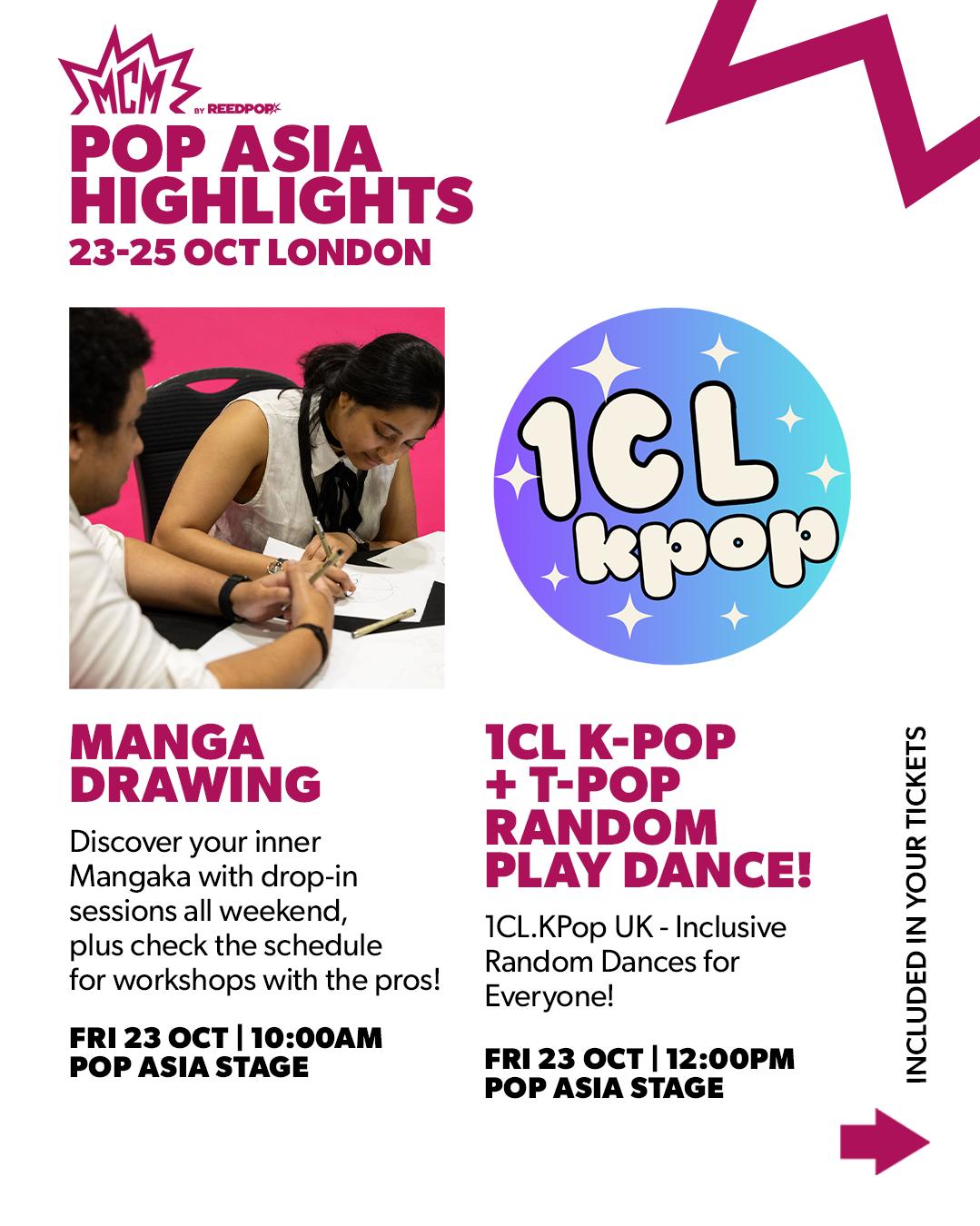Otakus, K-Pop and J-Pop stans unite! 💗 Pop Asia is a celebration