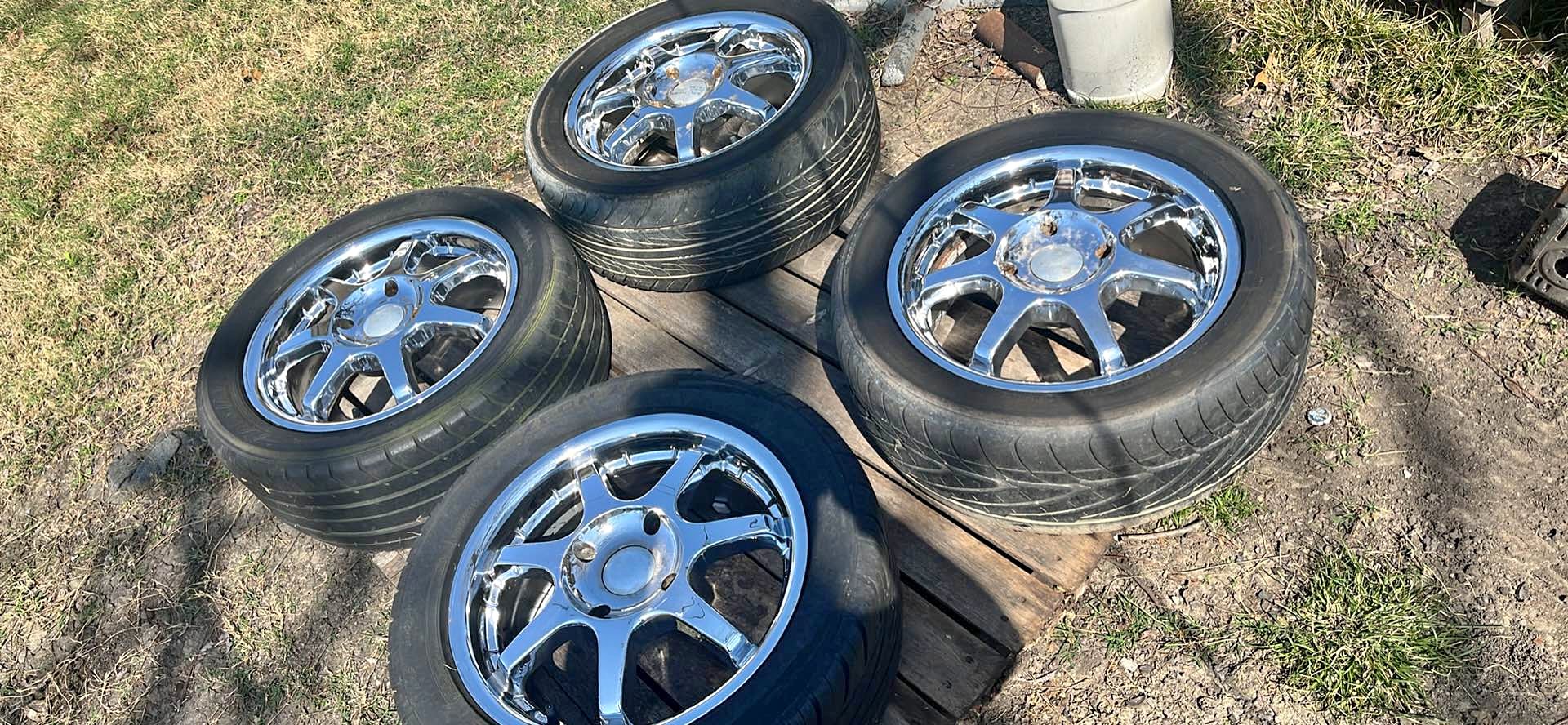 Chrome rims - Car Wheels, Tires & Parts - Grand Prairie, Texas ...