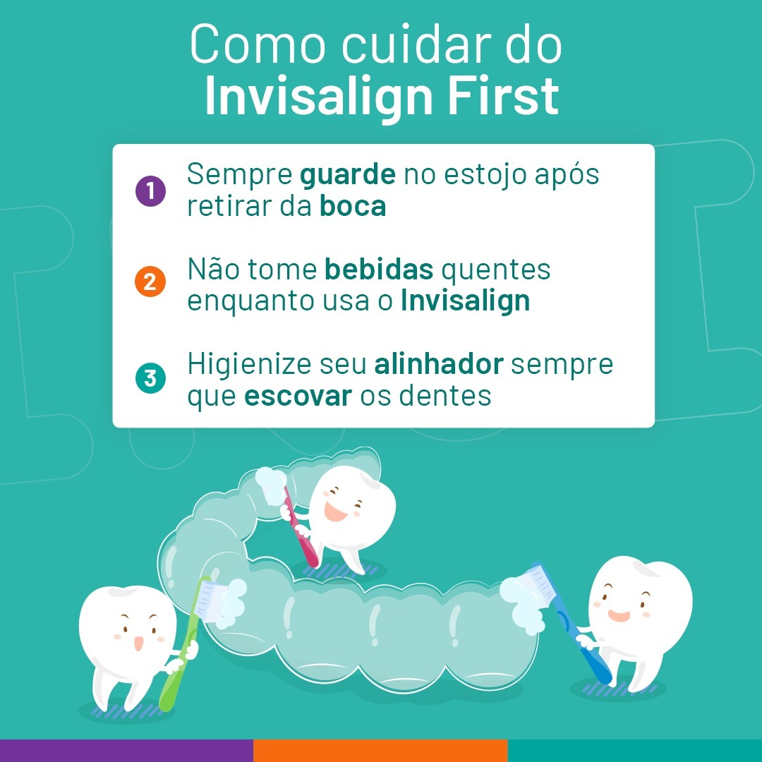 IKO - Como o seu filho tem cuidado do Invisalign First? 🤔 Essas são ...