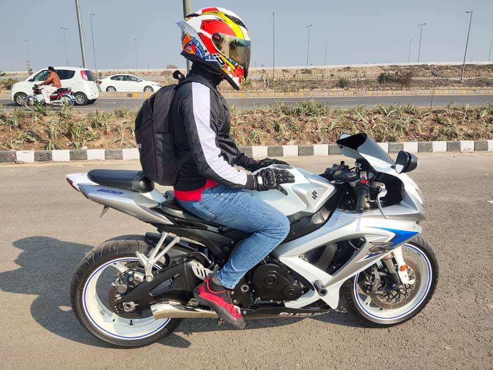 Mr Waheed bike client... - Index/ ID Helmets Pakistan