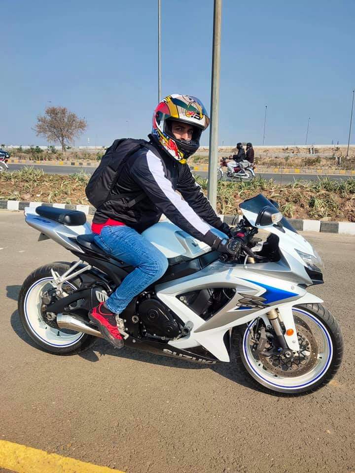 Mr Waheed bike client... - Index/ ID Helmets Pakistan
