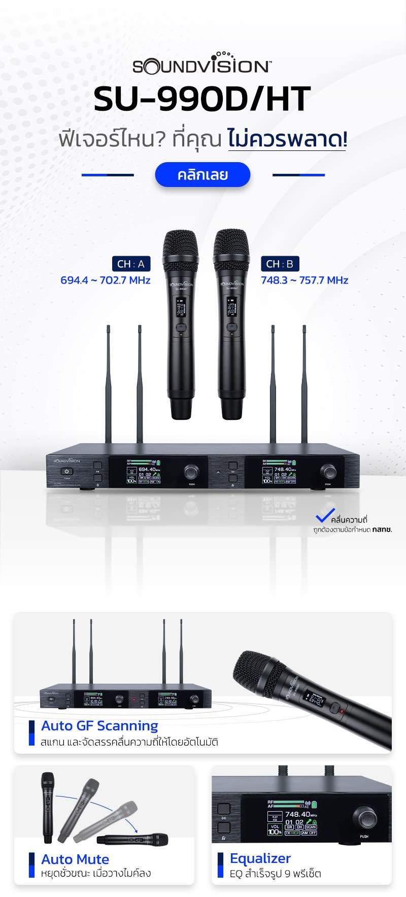 SoundVision Pro - ฟีเจอร์ไหน? ใน SU-990D/HT... | Facebook