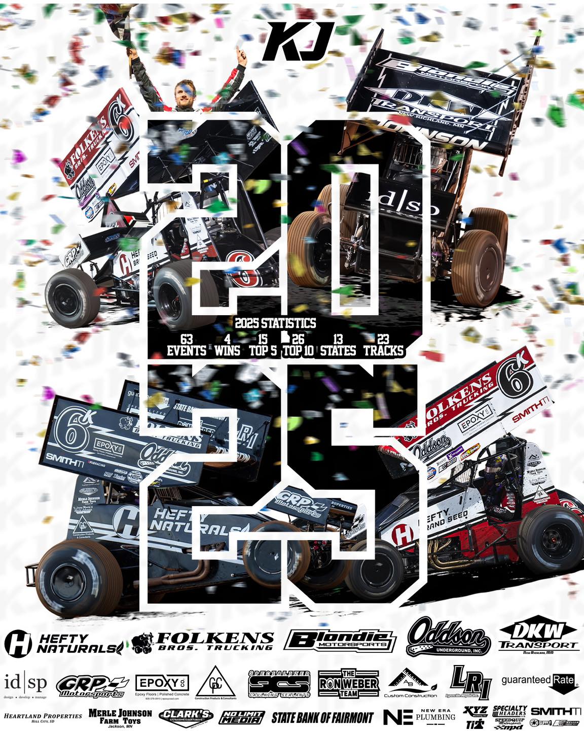 2025 Review: 63 Events 4 Wins 15... - Kaleb Johnson Racing | Facebook