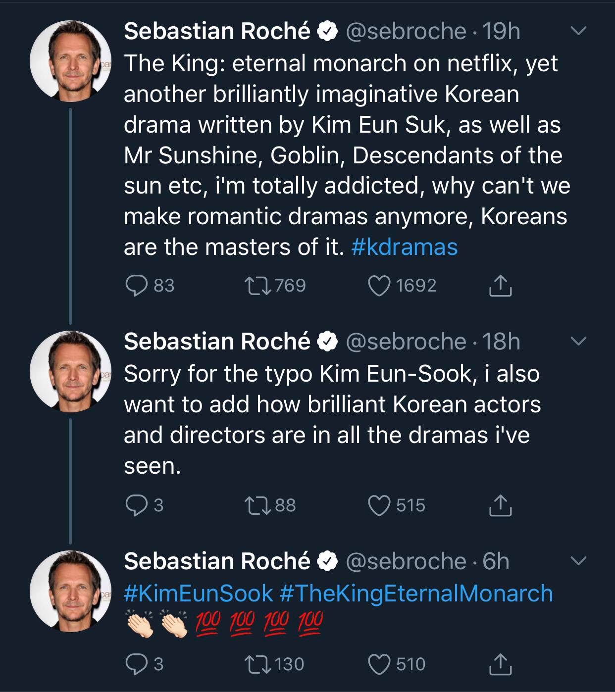 El actor Sebastián Roche fascinado... - Minoz Mexico Official