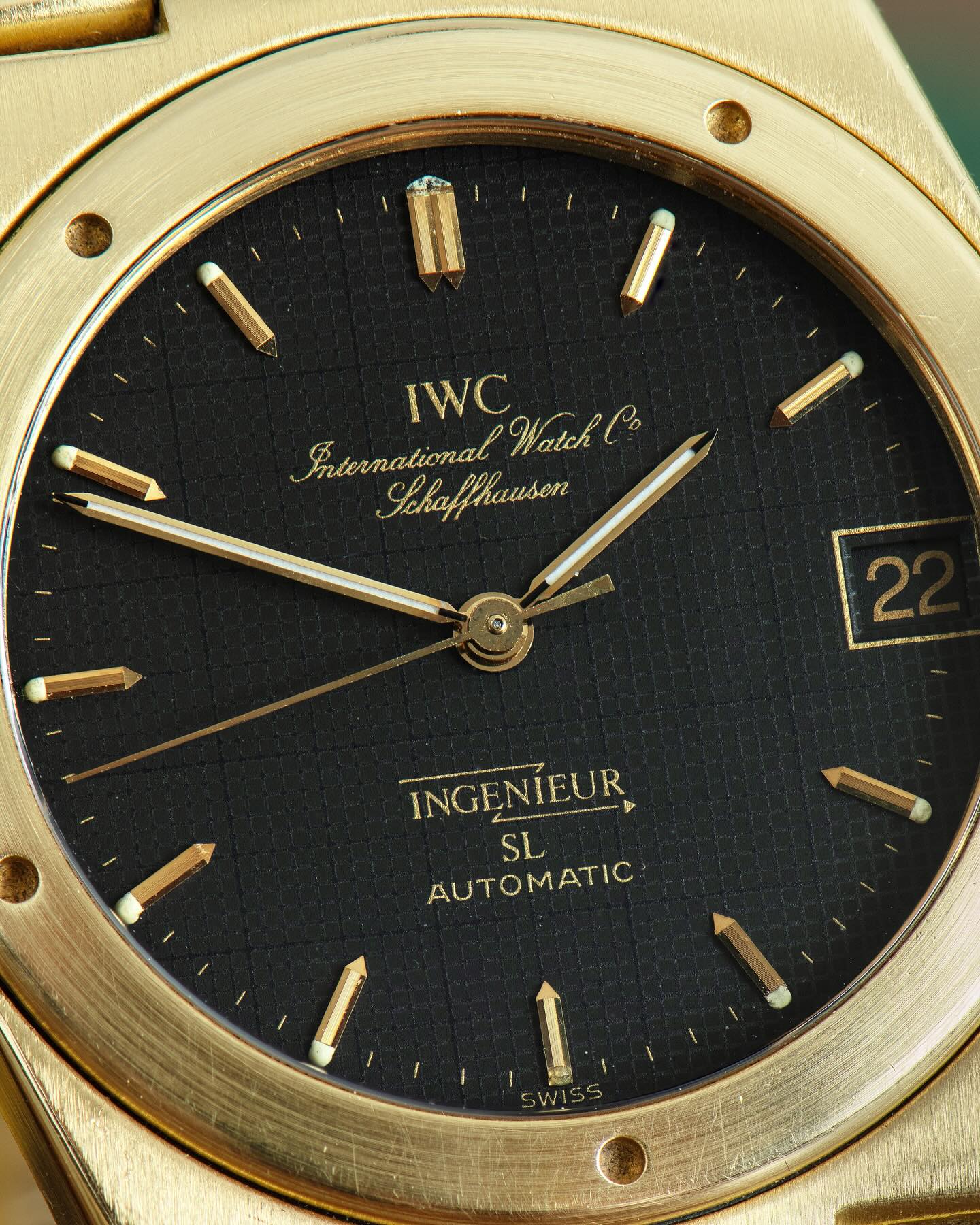 Reimagined by Gerald Genta, the now-iconic Ingenieur SL features