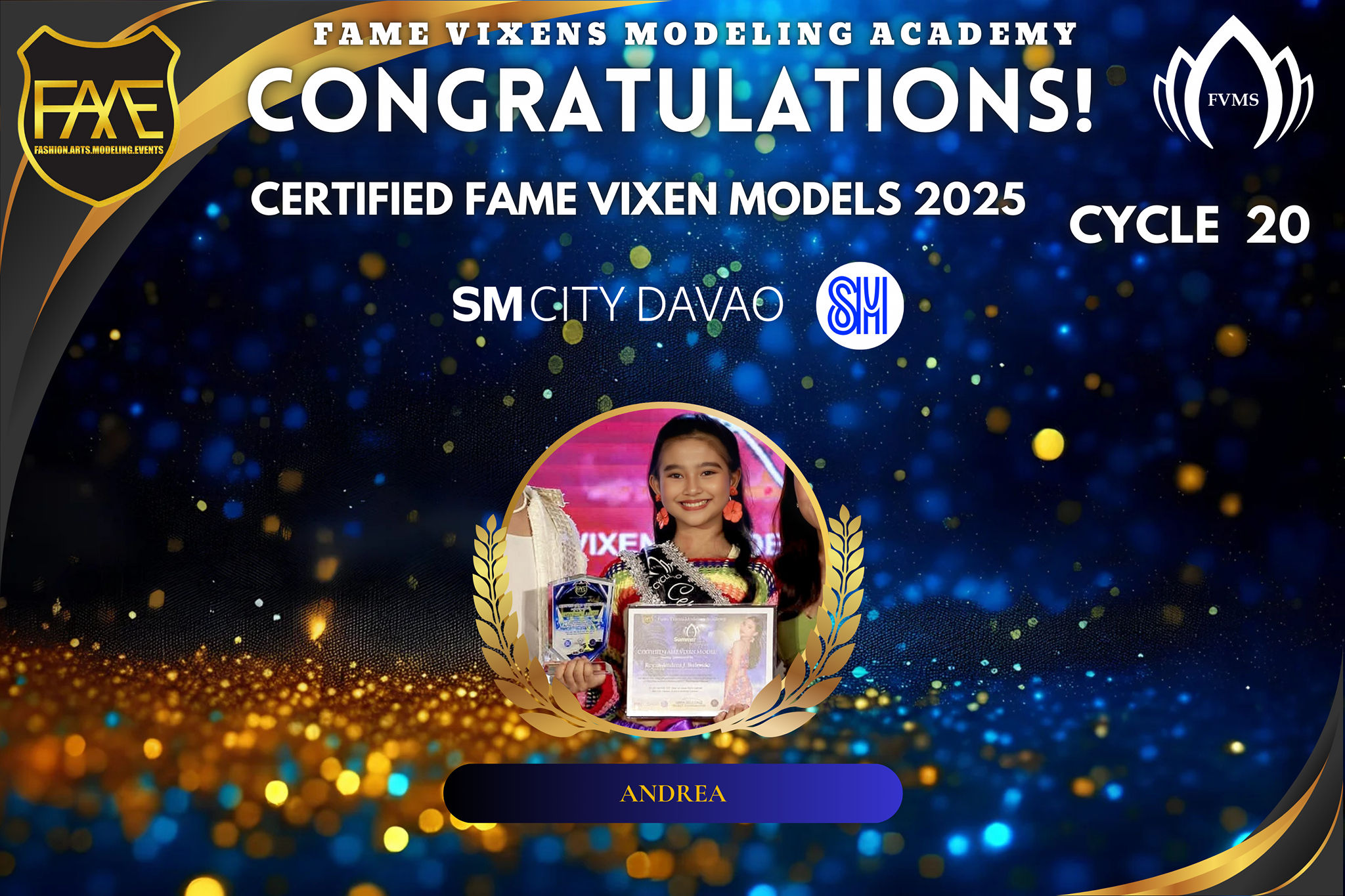 FAME - Huge Congratulations to All Our Certified Models – Across Every ...