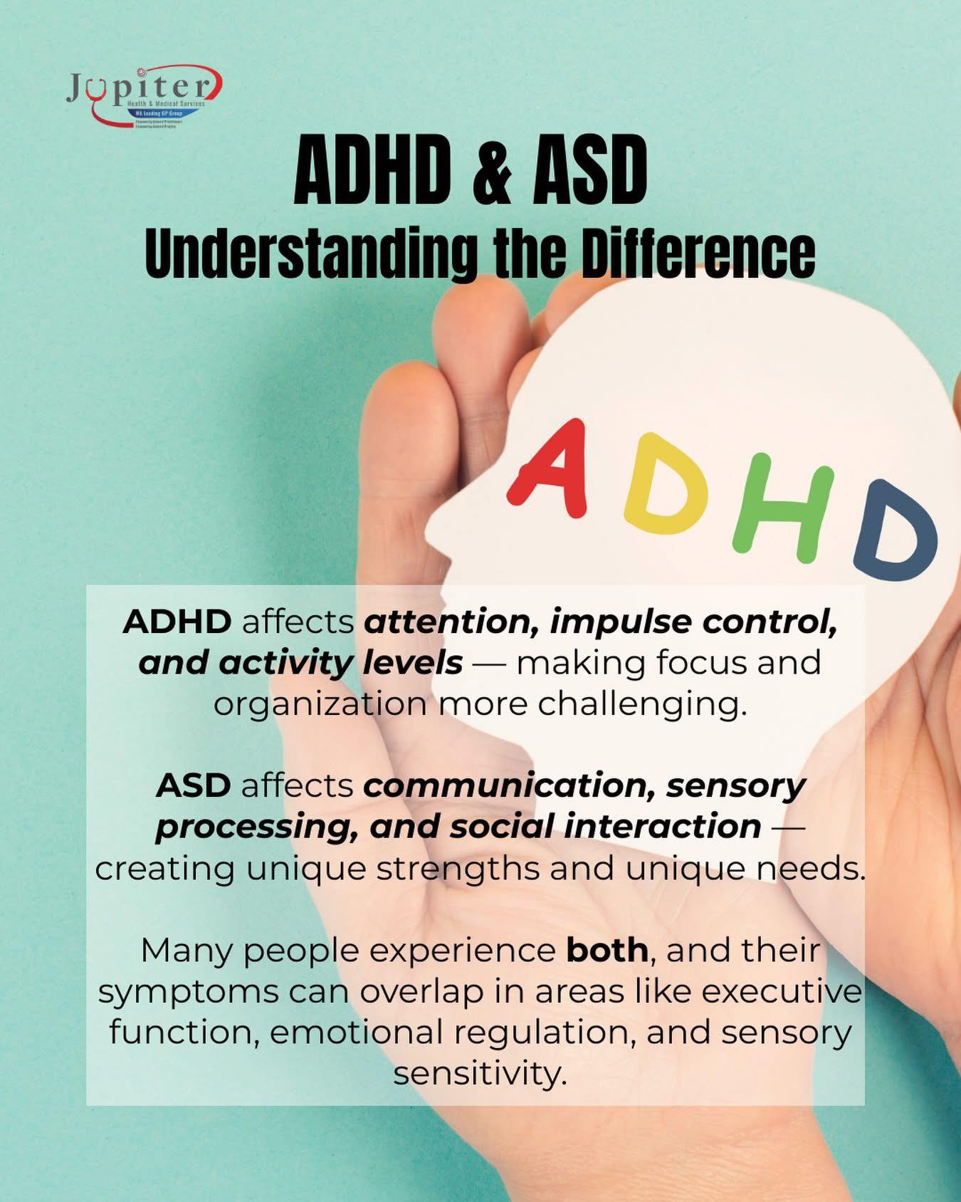 Meadow - ADHD & ASD: Understanding the Difference — and the Overlap At ...