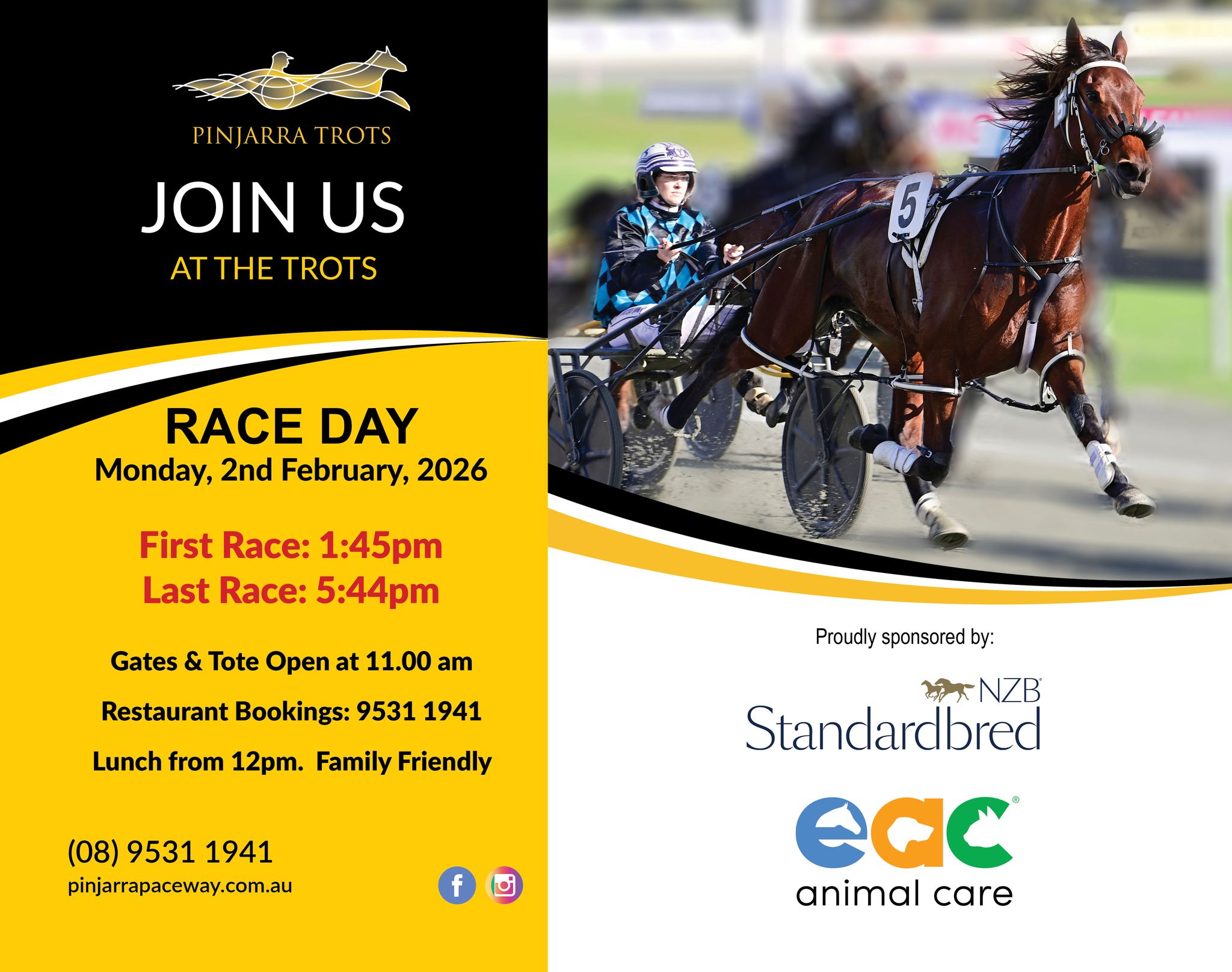 Pinjarra Trots - Jump on the FREE BUS from Mandurah to the Alcoa Family ...