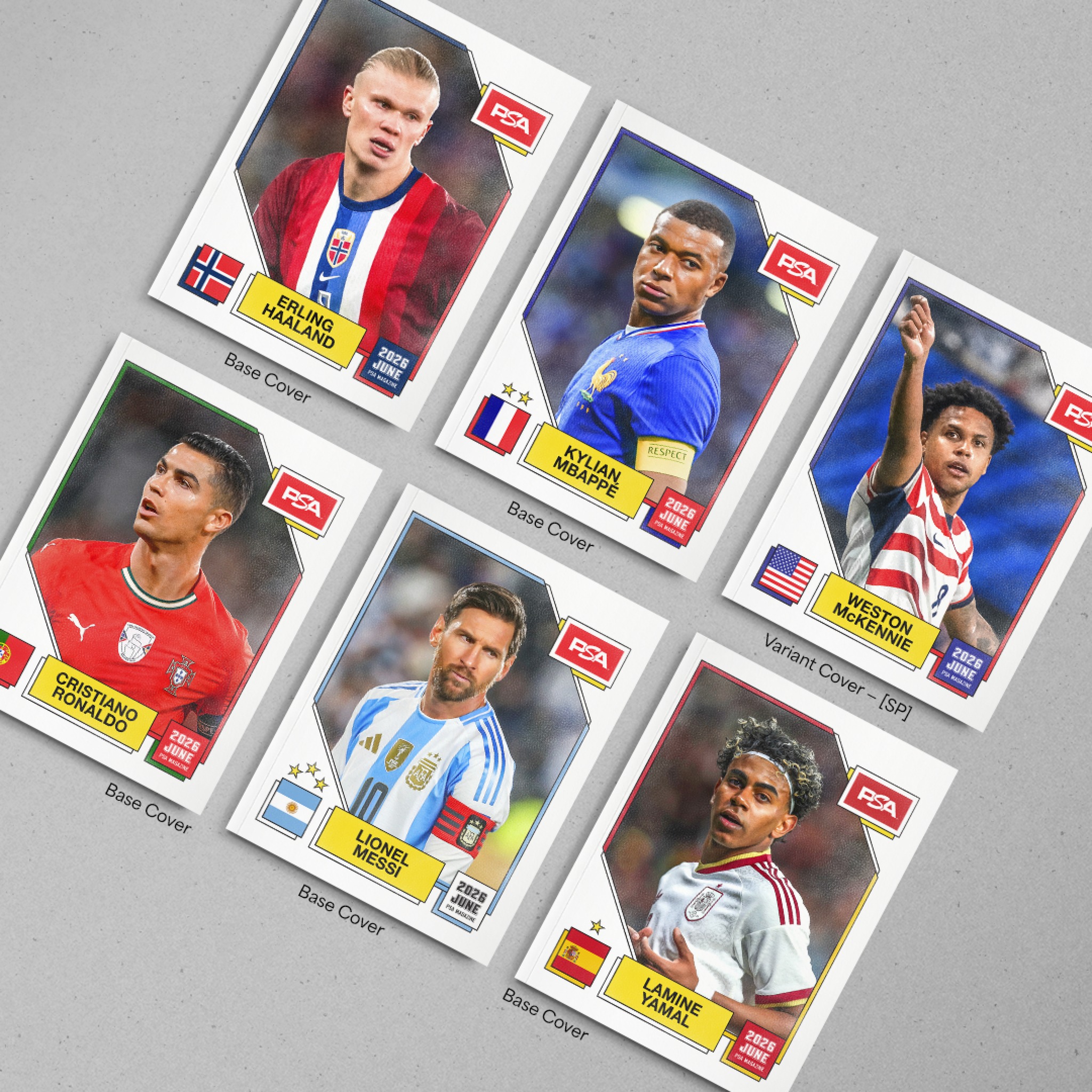 Haaland. Mbappé. McKennie. Ronaldo. Messi. Yamal. The June issue 
