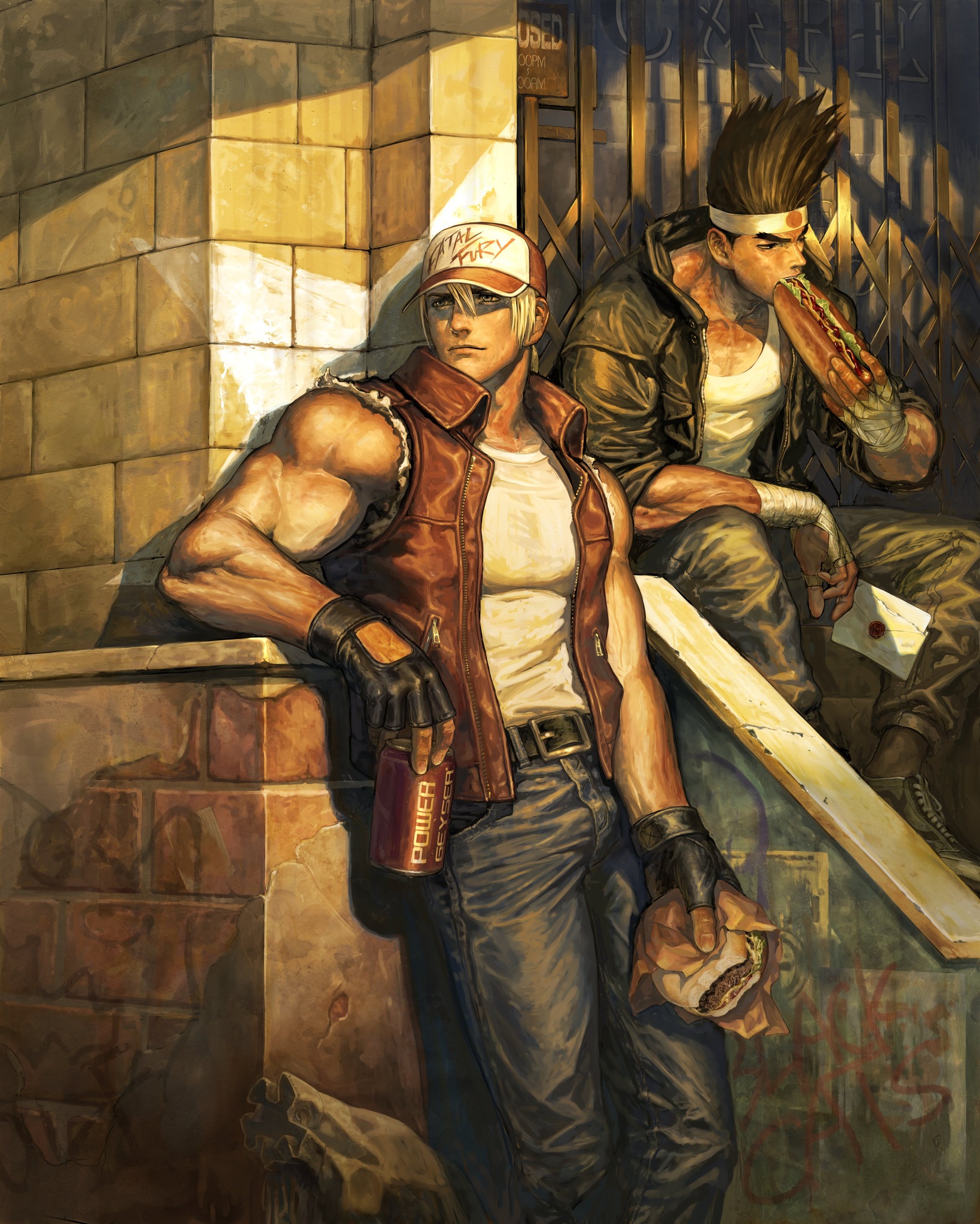 all SNK illustrations about characters その他