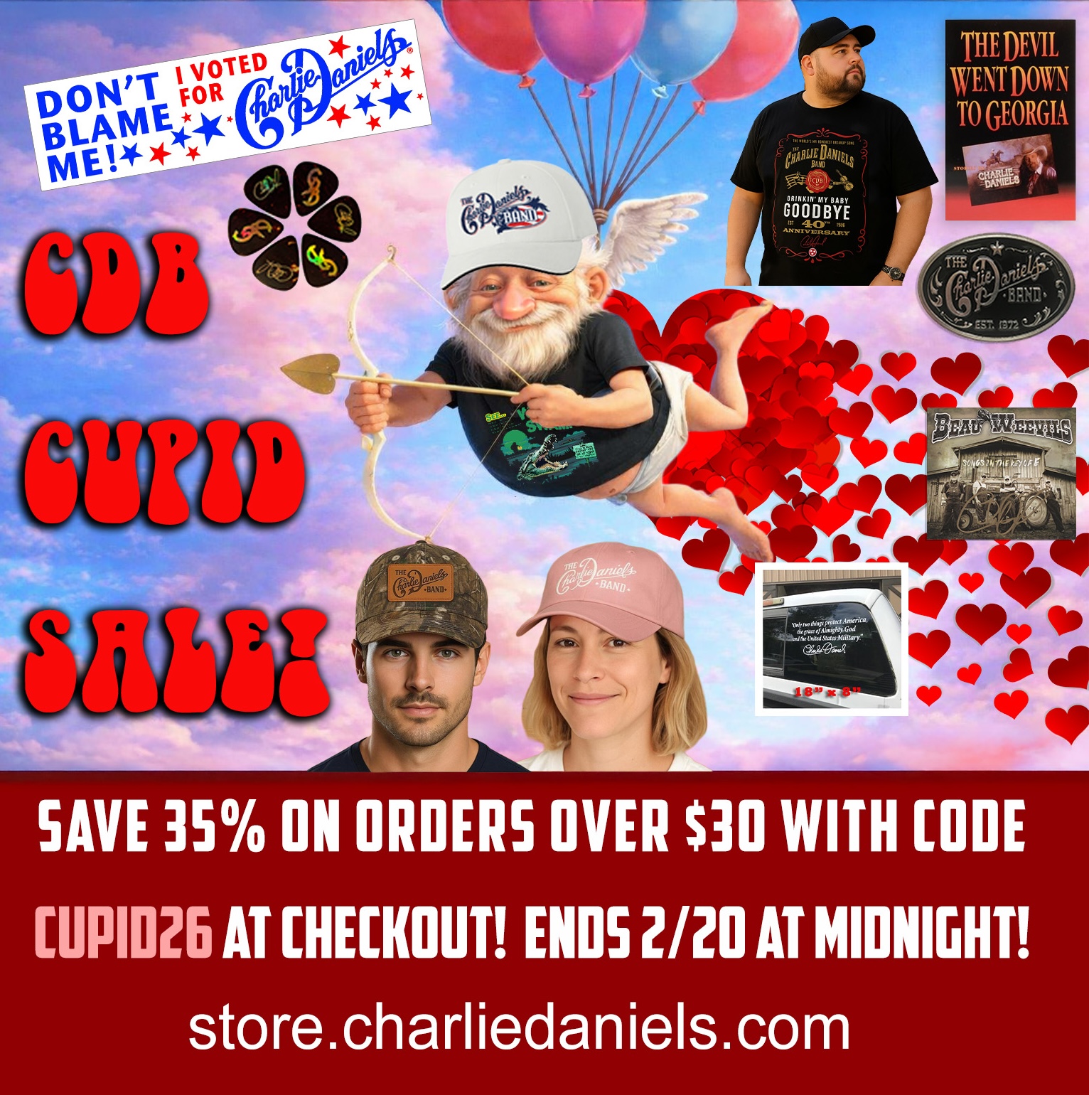 The Charlie - Shop our CDB Cupid Valentine's Day Sale! Save 35% on ...