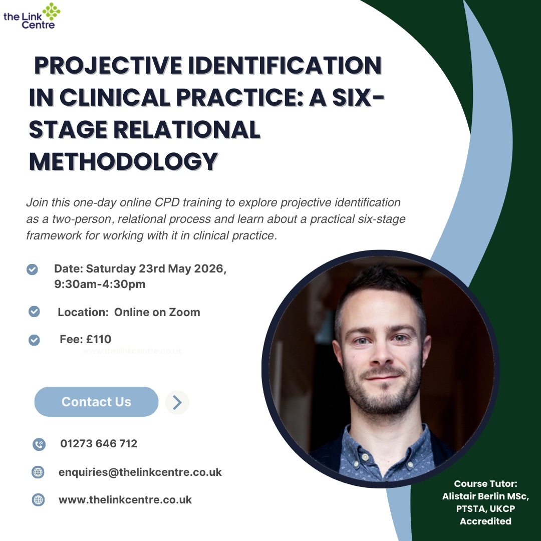 The Link - ⭐ New CPD Course Projective Identification in Clinical ...
