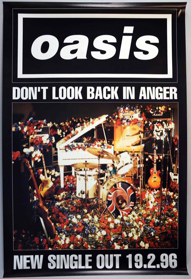 On February 19th 1996 Oasis released the 'Don't Look Back In Anger