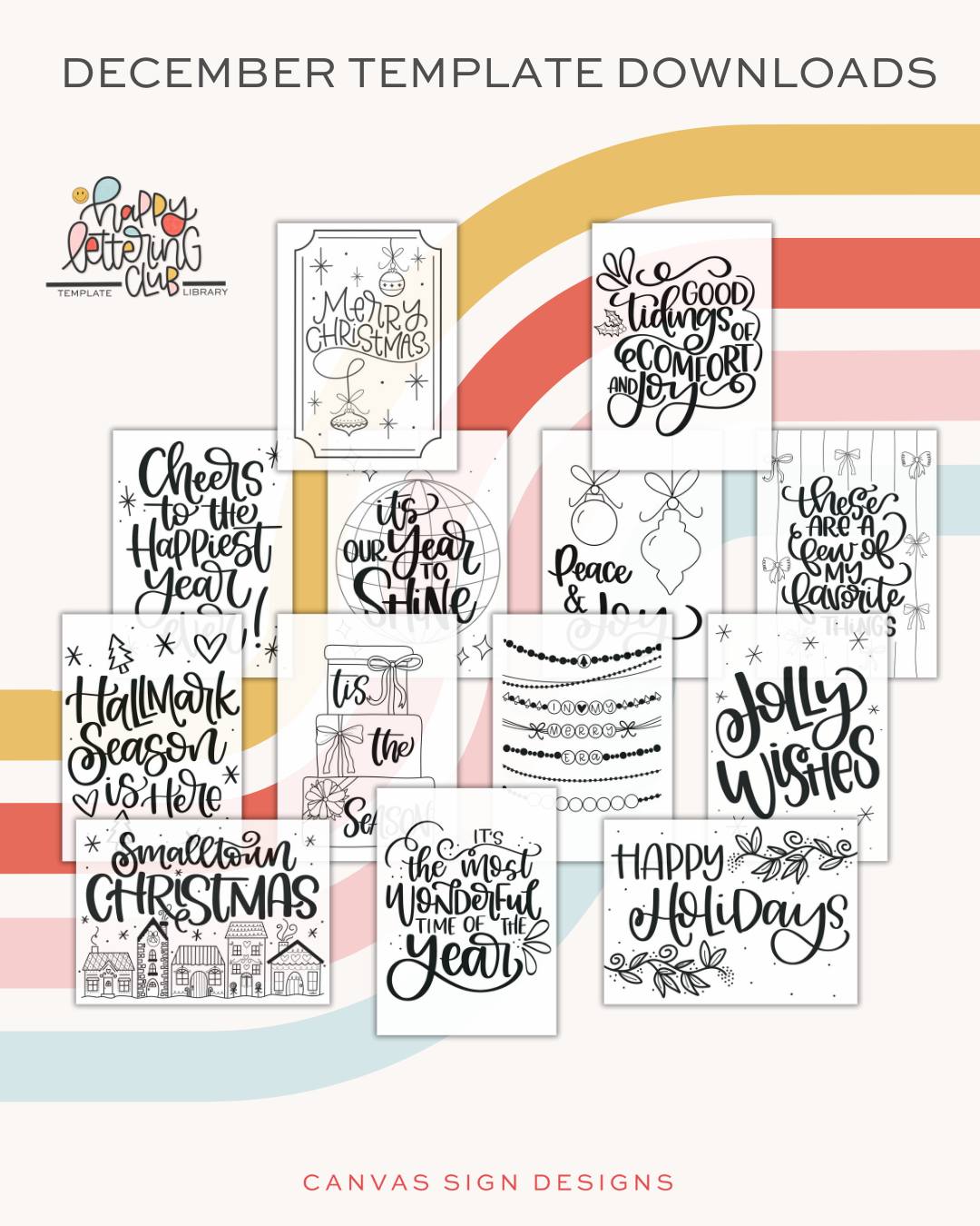 Canvas - 🎄 NEW December Templates Are LIVE! 🎉 It’s officially the ...