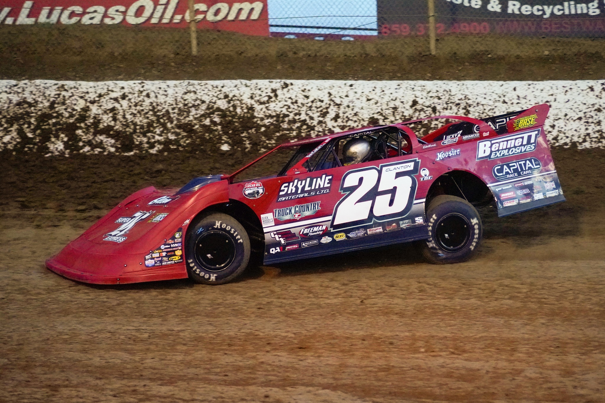 The Dirt - Shane Clanton at Florence Speedway on August 12, 2021 during ...
