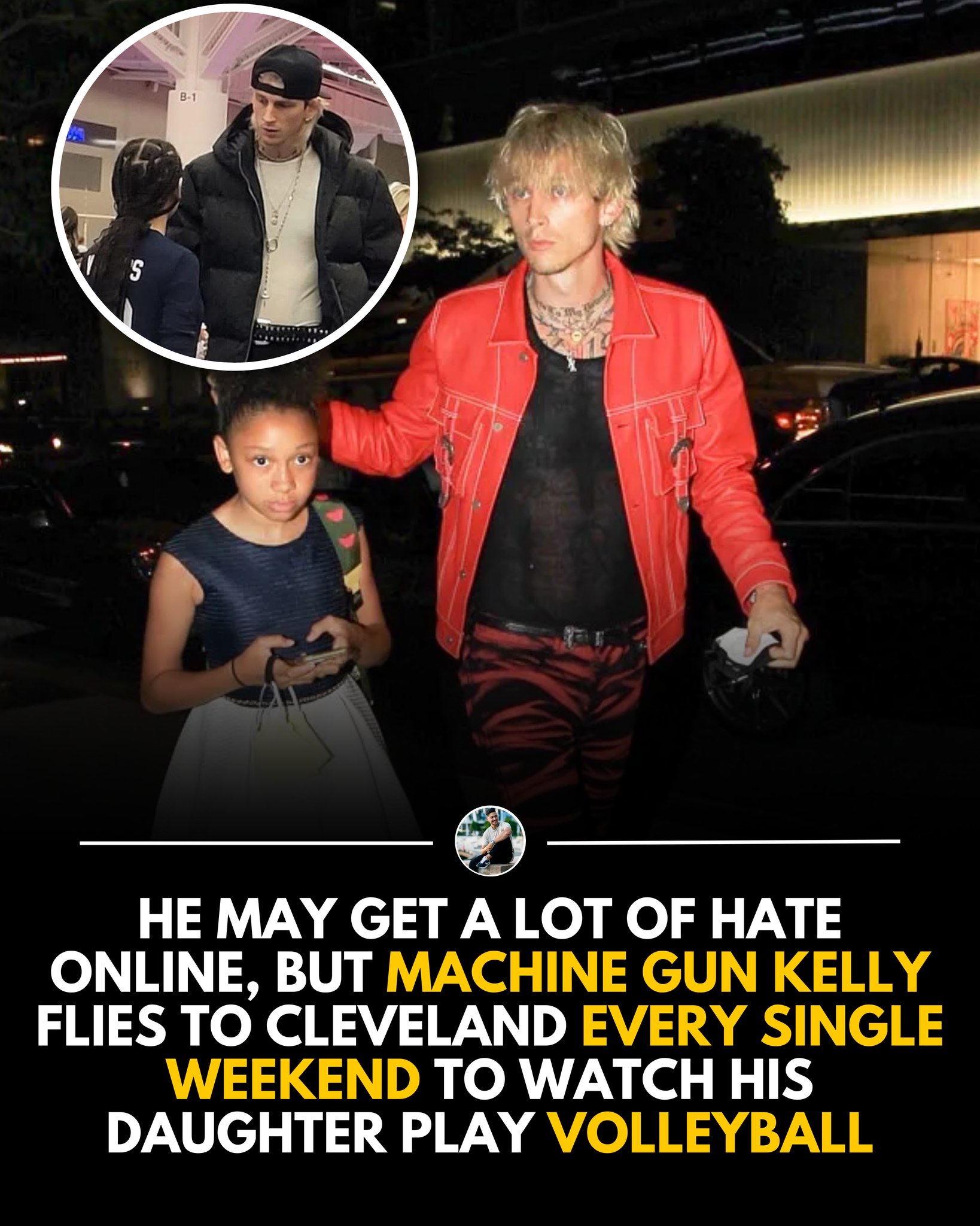 Jamie - Machine Gun Kelly (Colson Baker) frequently flies to Cleveland ...