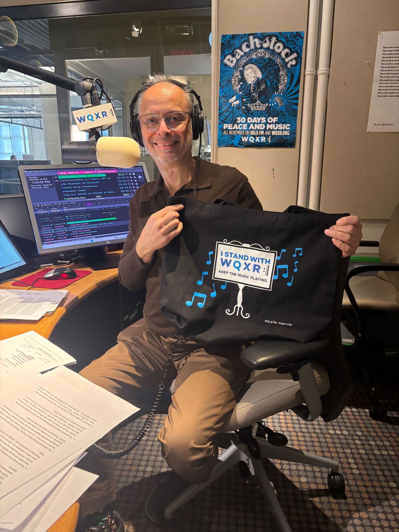 WQXR - WQXR Establishes the Experimental QXR Radio Network, January ...