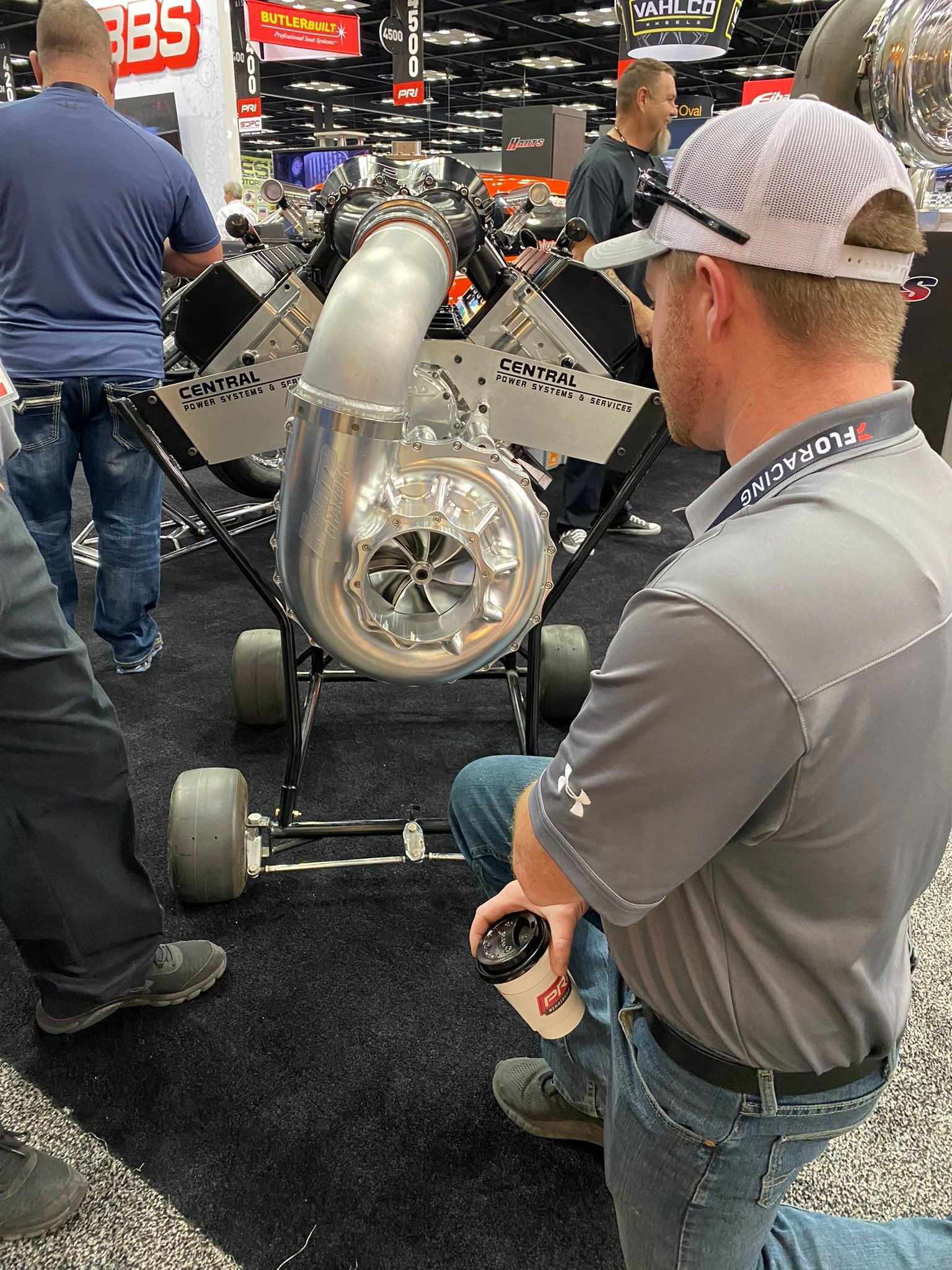 Robin - 4 Years ago at the PRI Debut! It had not run yet but this man ...