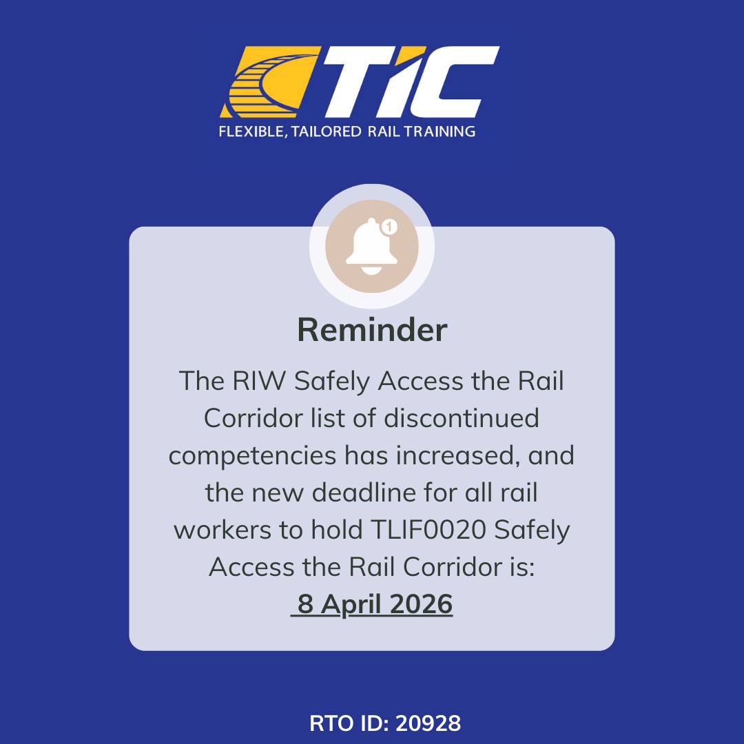 🚨 Important... - TIC - The Instruction Company RTO ID 20928 | Facebook