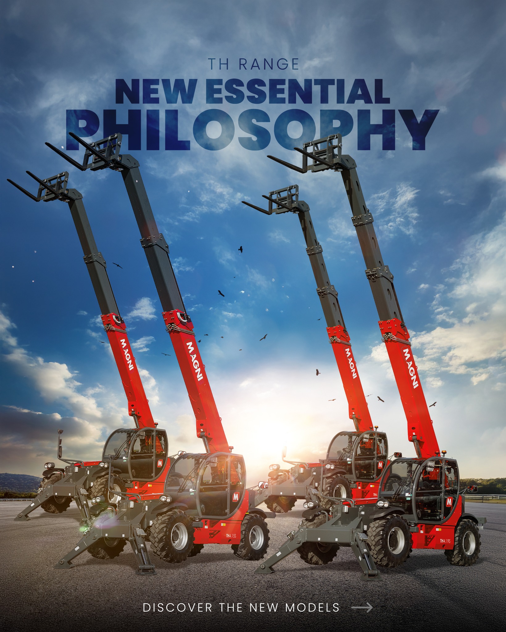 🇬🇧 Four new models, one... - Magni Telescopic Handlers | Facebook