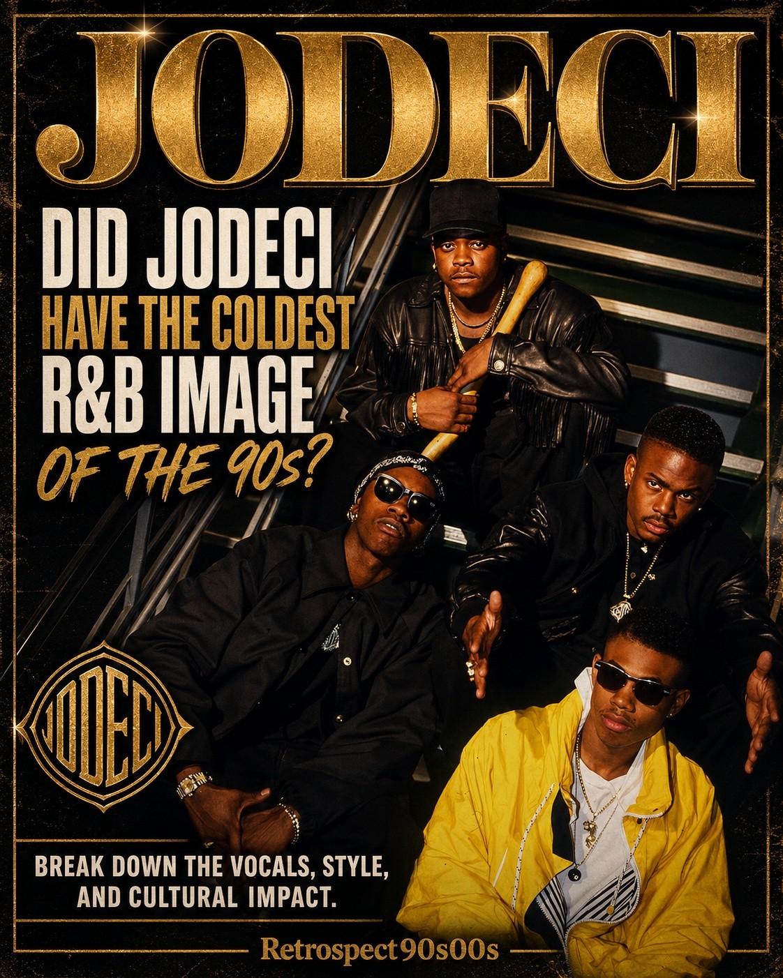 Did Jodeci have the coldest R&B image of the 90s, or did the music