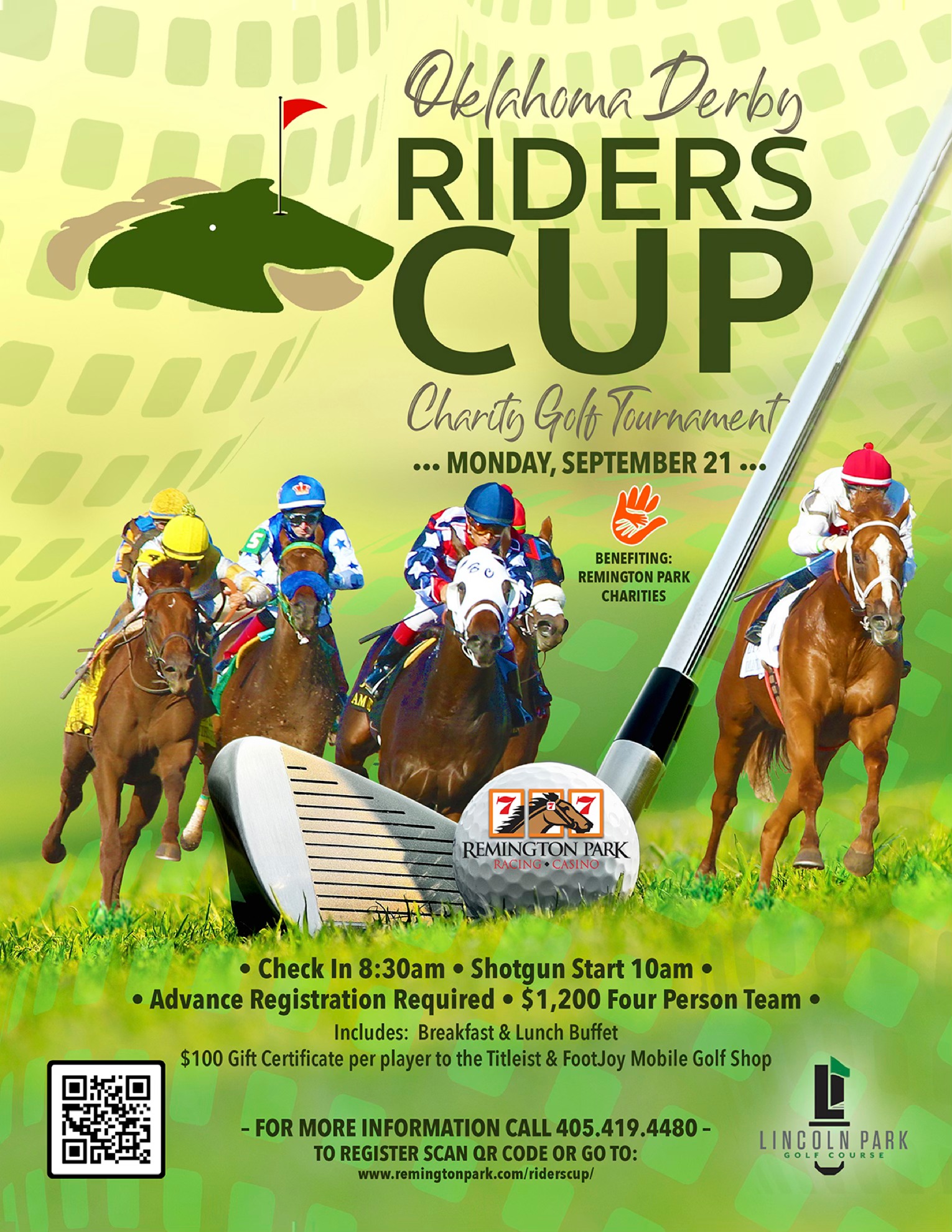 OKLAHOMA DERBY RIDERS CUP GOLF TOURNAMENT
