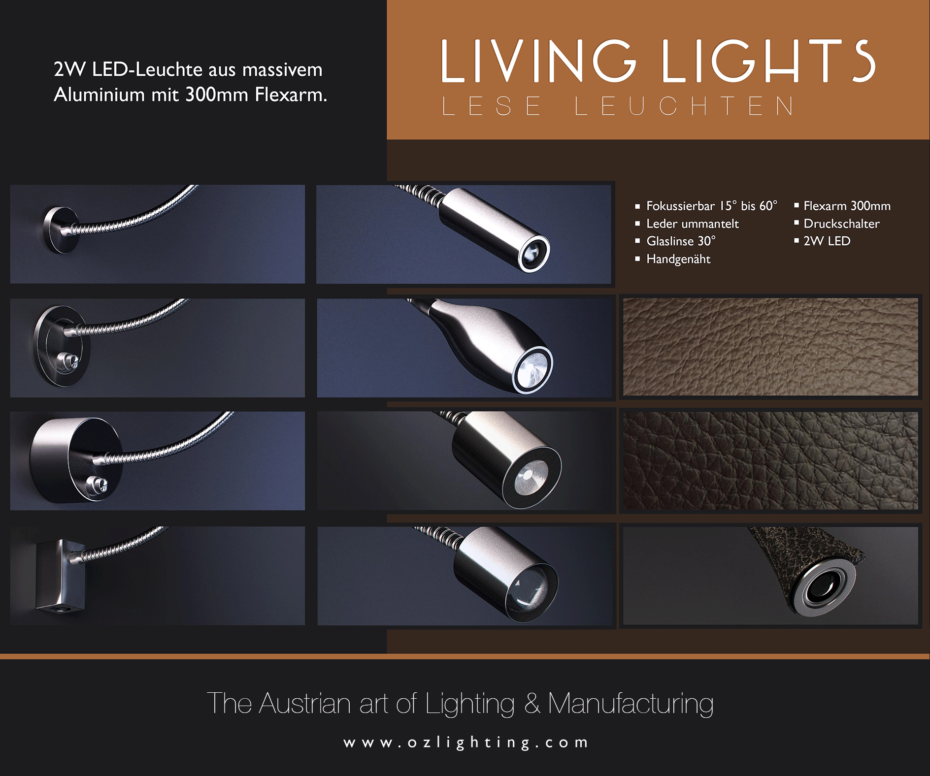 OZ lighting GmbH - Die Living Lights Serie von OZ lighting. Elegante 2W ...