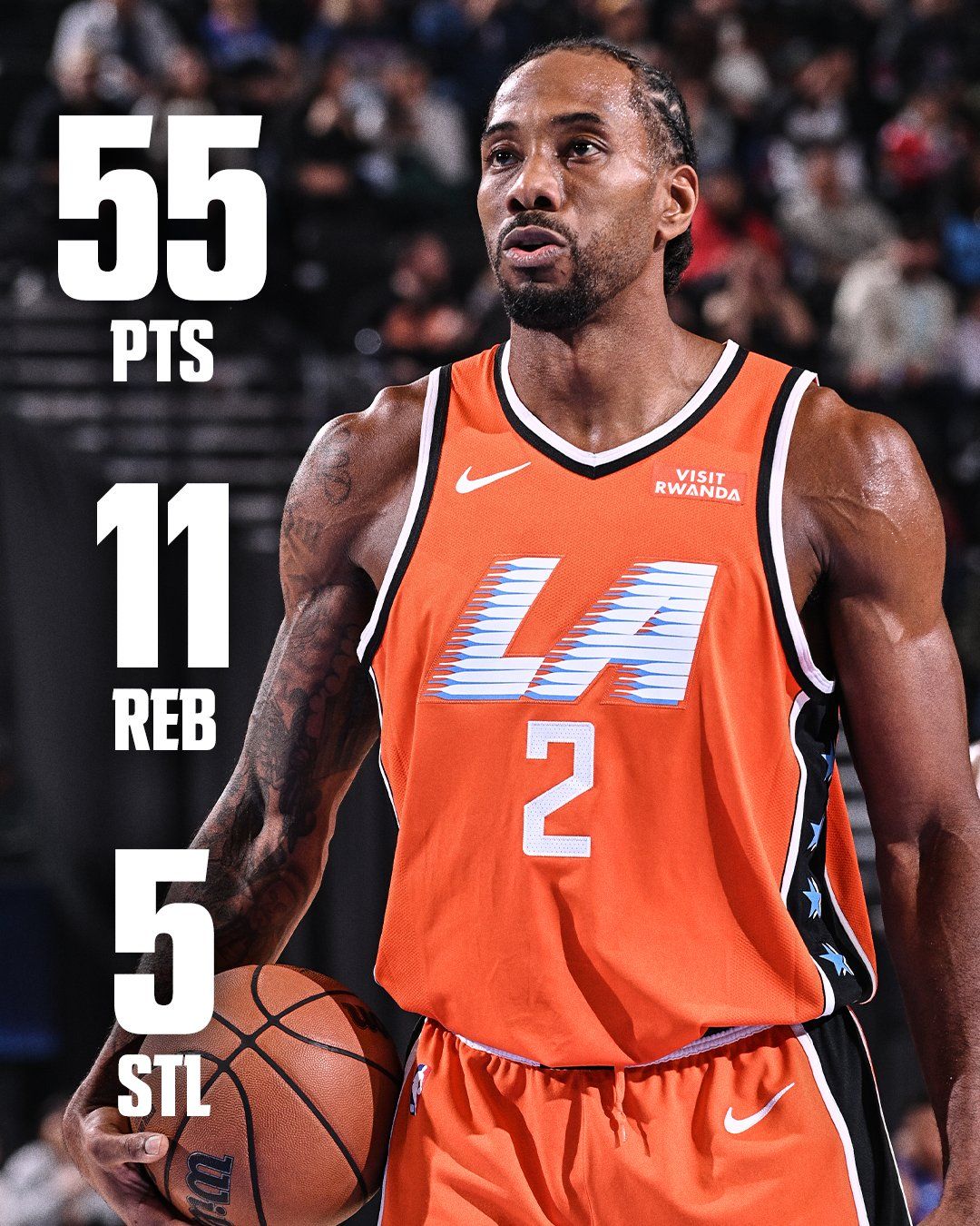 FIRST CAREER 50-PIECE FOR KAWHI LEONARD 🤖🔥