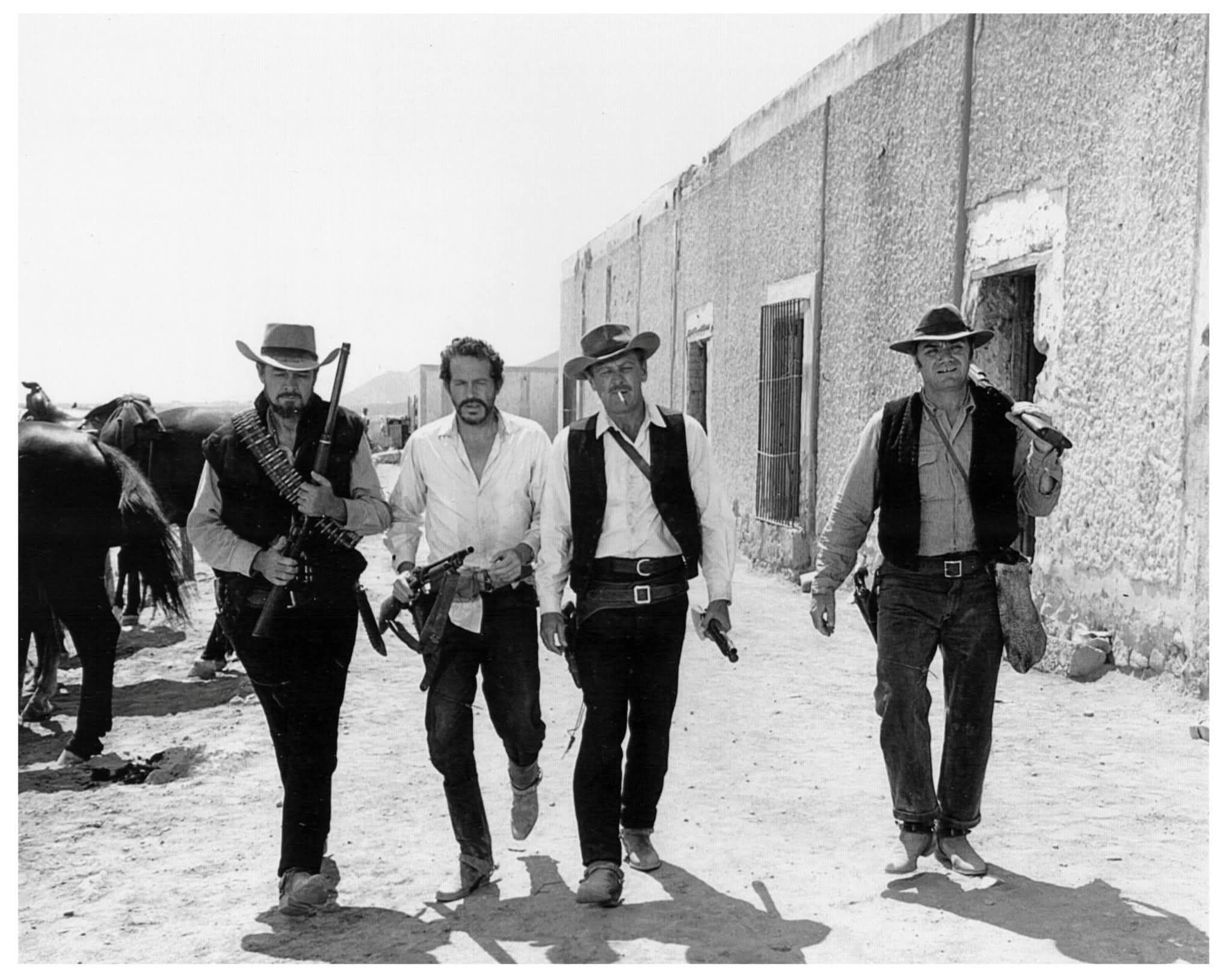 Sam Peckinpah's The Wild Bunch iconic walk scene