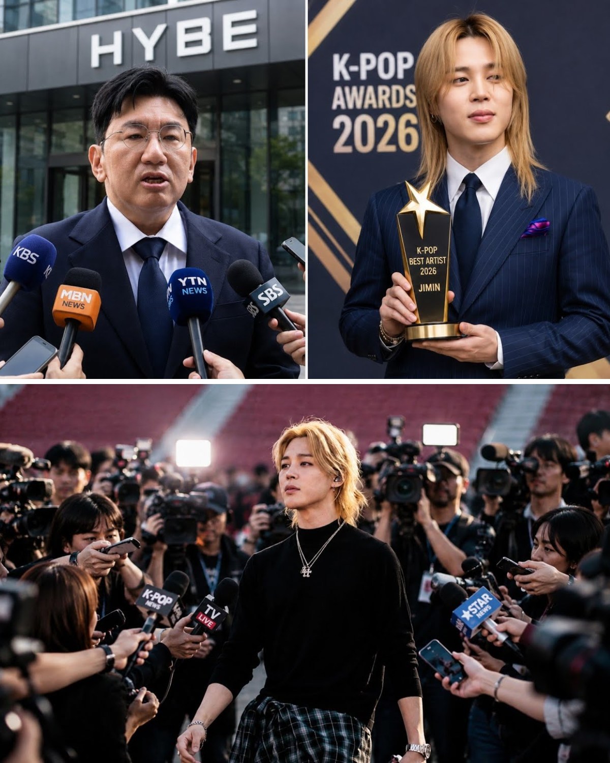 JIMIN CROWNED BEST K-POP ARTIST OF 2026 By HYBE — The Internet Is