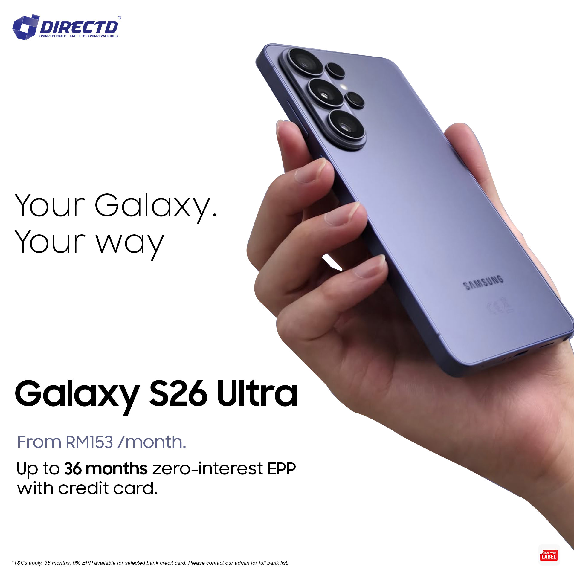 Meet the new Samsung #GalaxyS26Ultra - Built for those who expect 