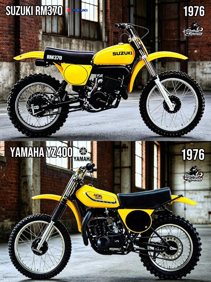 1978 Suzuki RM400: A powerful open-class motocross bike